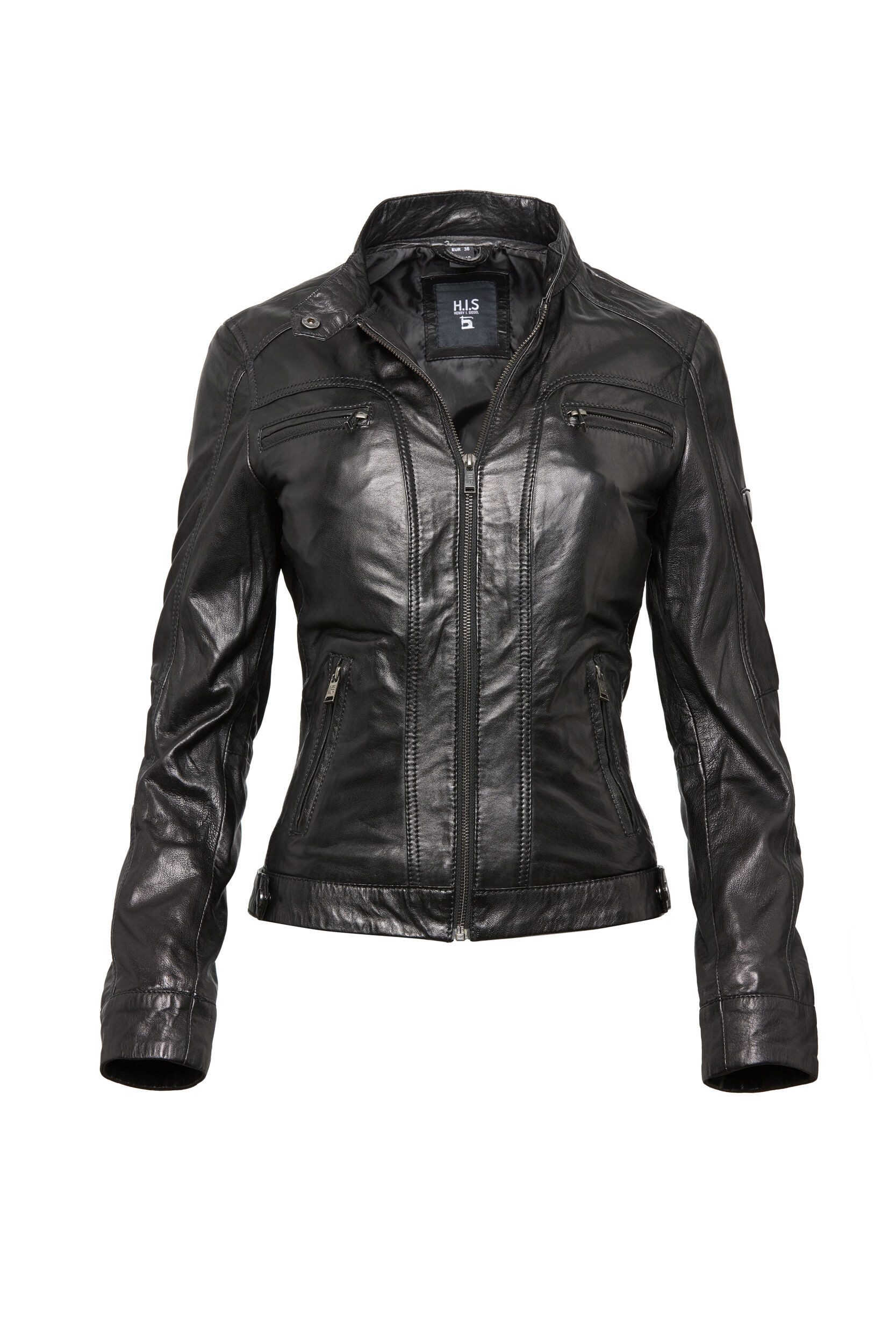 H.I.S Lederjacke (1-St) aus weichem Leder günstig online kaufen