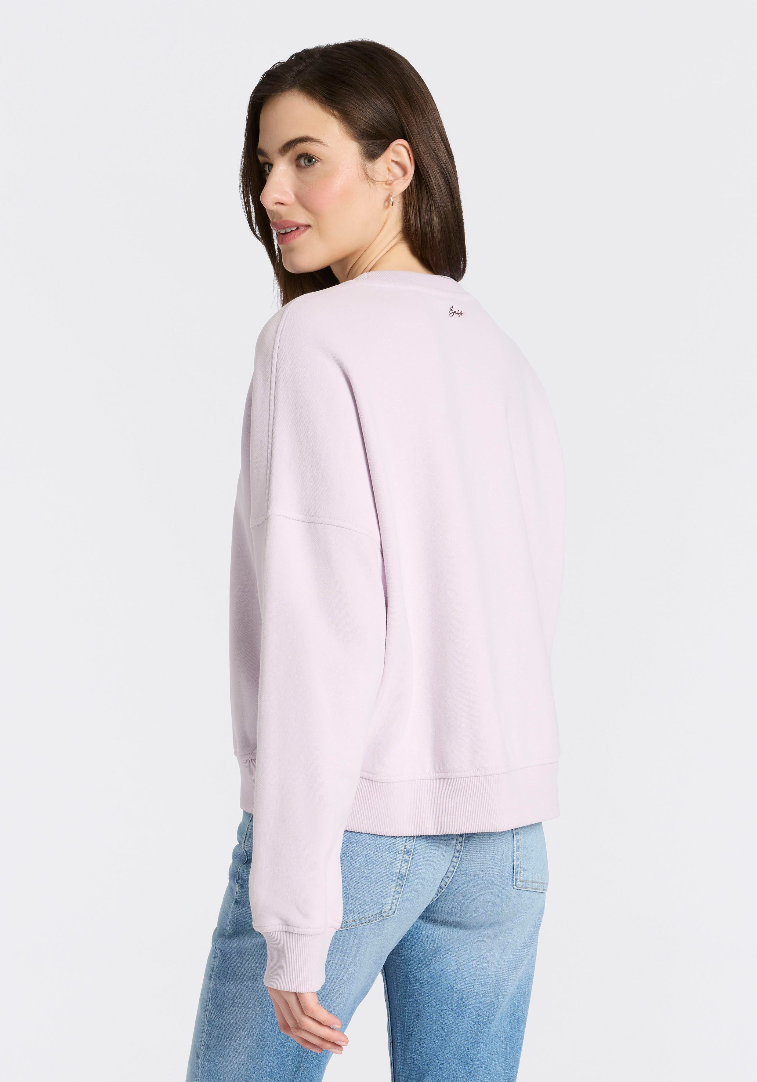 BOSS ORANGE Sweatshirt Ever Valentine Premium Damenmode mit Stickerei, Over günstig online kaufen