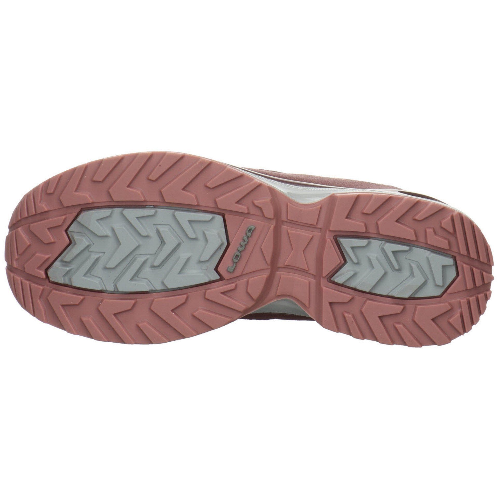 Damen GTX Leder-/Textilkombination Outdoorschuh Evo Lo Outdoorschuh Lowa rot lila + Schuhe sonstige Innox Outdoor