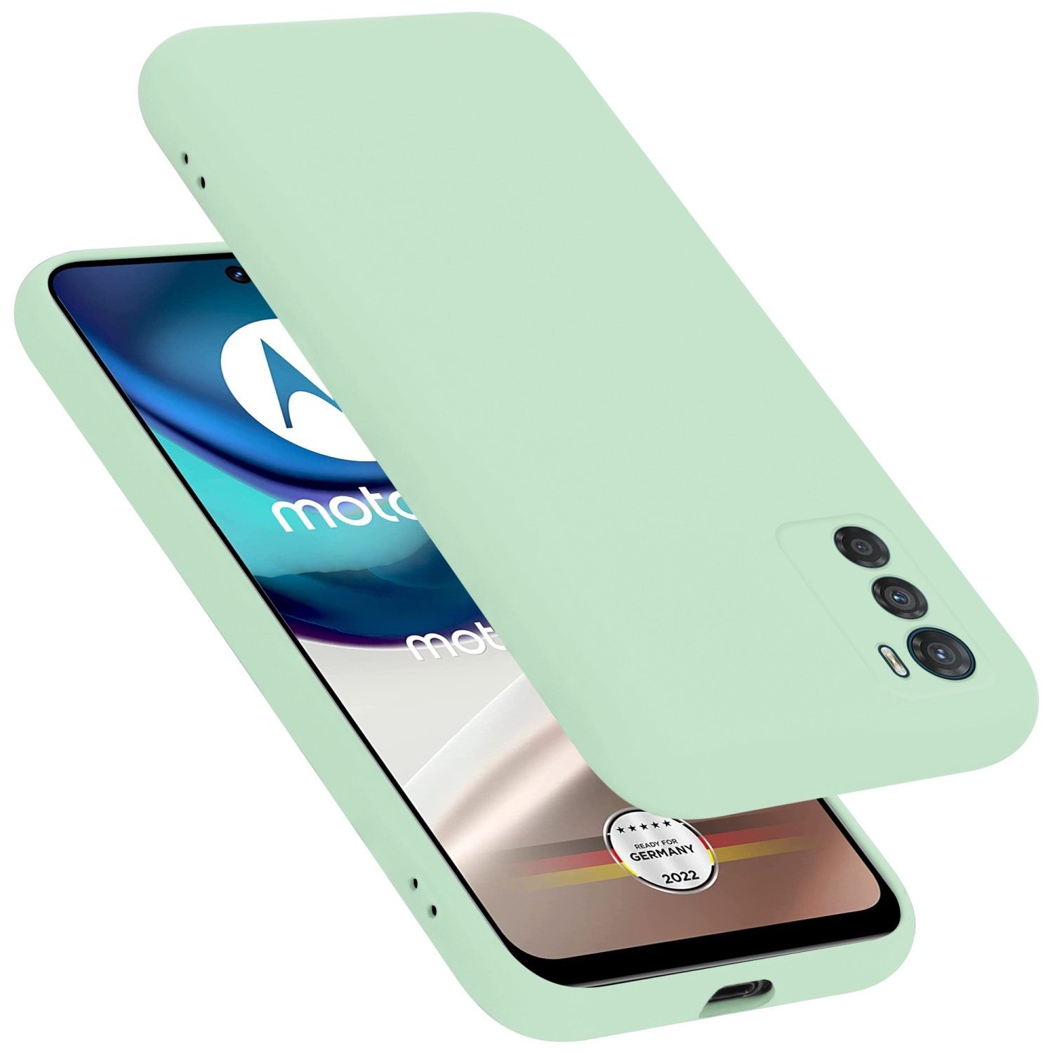 Cadorabo Handyhülle für Motorola MOTO G42 Hülle Motorola MOTO G42, Flexible Hülle TPU Silikon Schutzhülle Back Cover Case