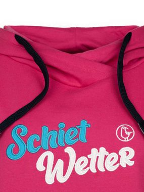 Schietwetter Kapuzenpullover Damen modisch und kuschelig