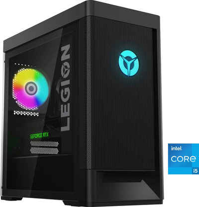 Lenovo Legion T5 26IAB7 Gaming-PC (Intel Core i5 12400F, GeForce RTX 3060, 16 GB RAM, 512 GB SSD, Luftkühlung)