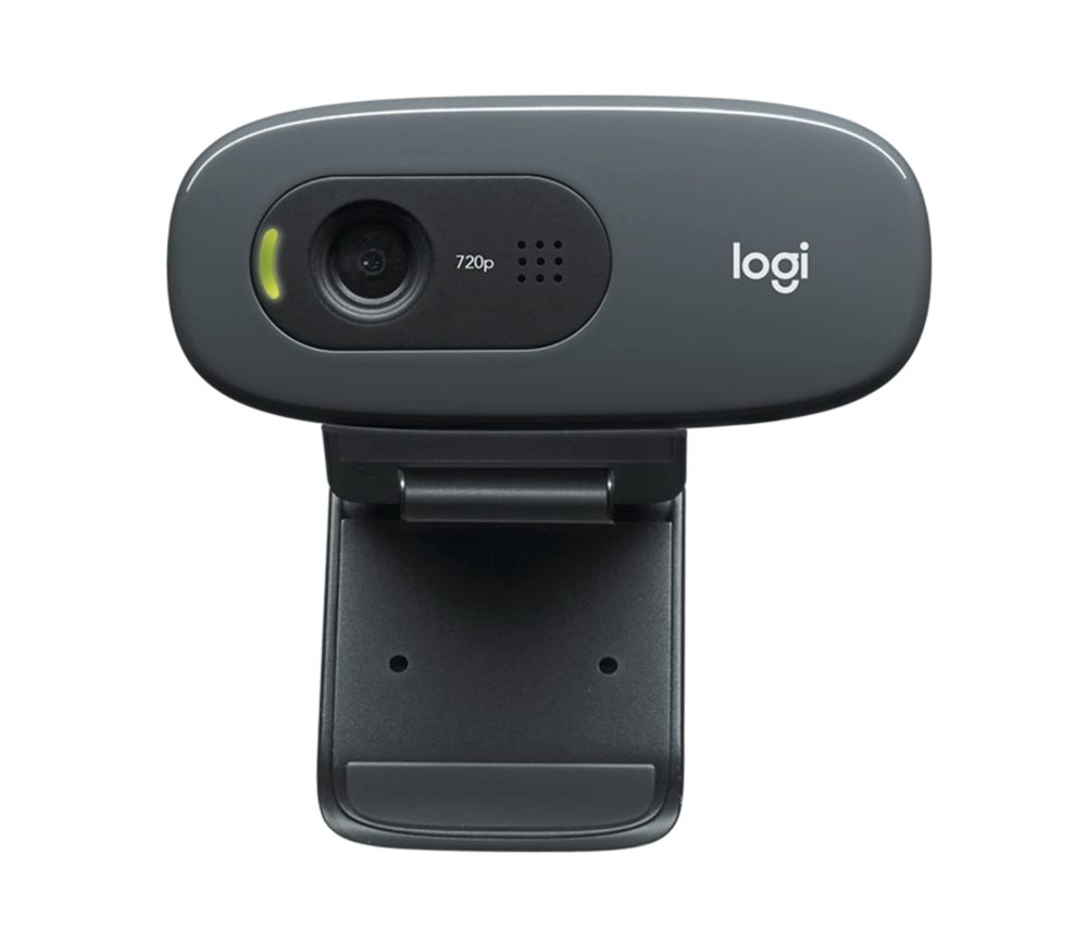 Logitech C270, HD 720p, 60° Sichtfeld, Fester Fokus, Belichtung, Rauschfilter Full HD-Webcam