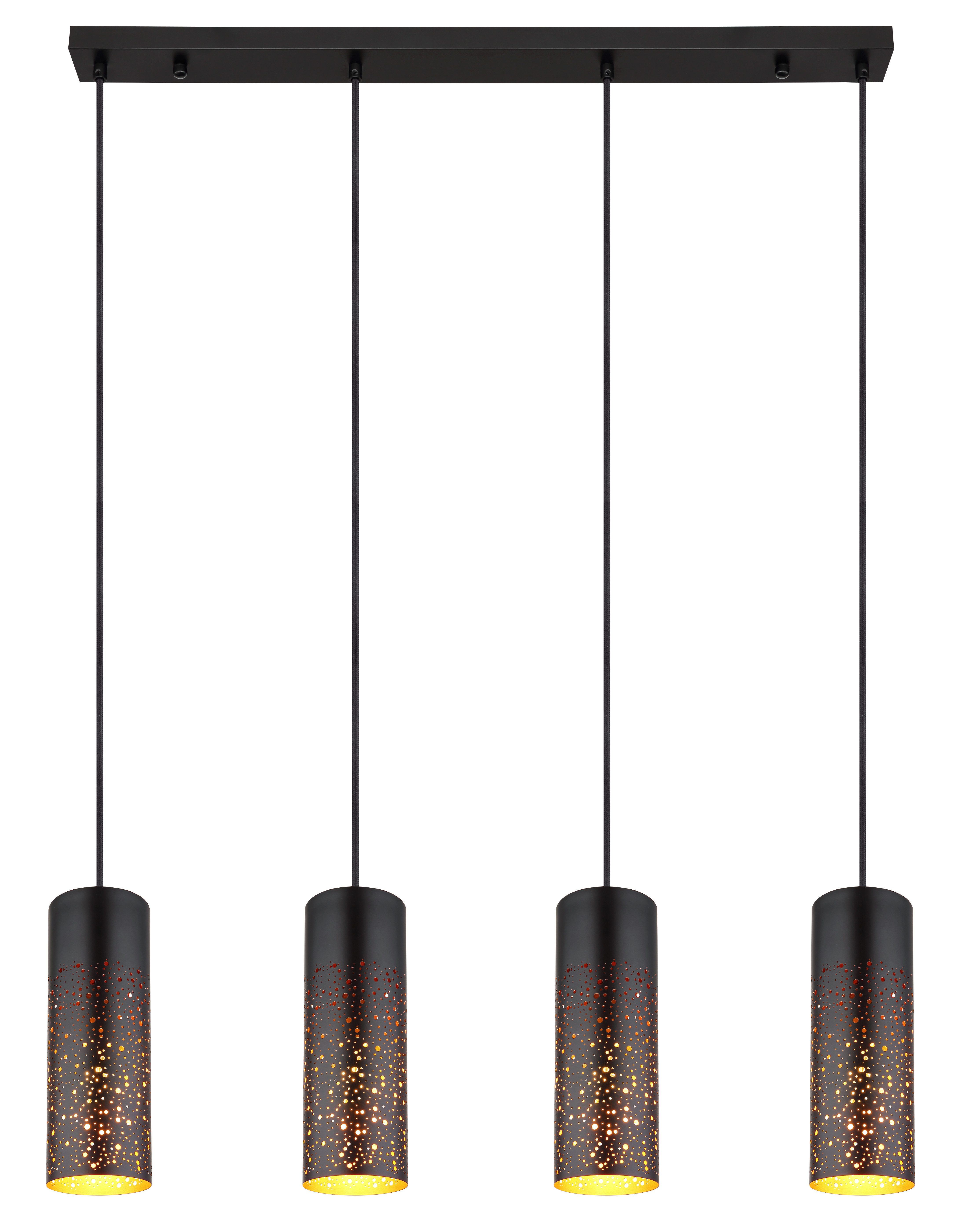 GLOBO LIGHTING Hängeleuchte CROCKY, ohne Leuchtmittel, Hängelampe/Pendelleuchte/Esszimmer/Wohnzimmer/Esstisch