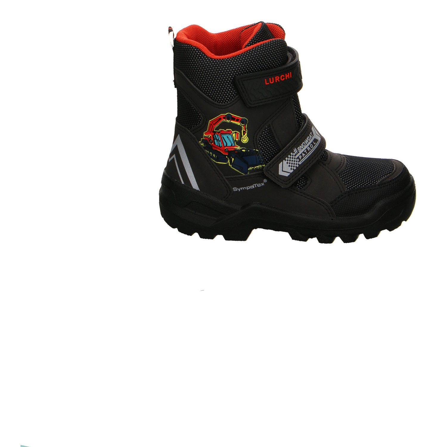 Lurchi Lurchi Synthetik Klettstiefel Winter Mädchen schwarz Winterstiefelette