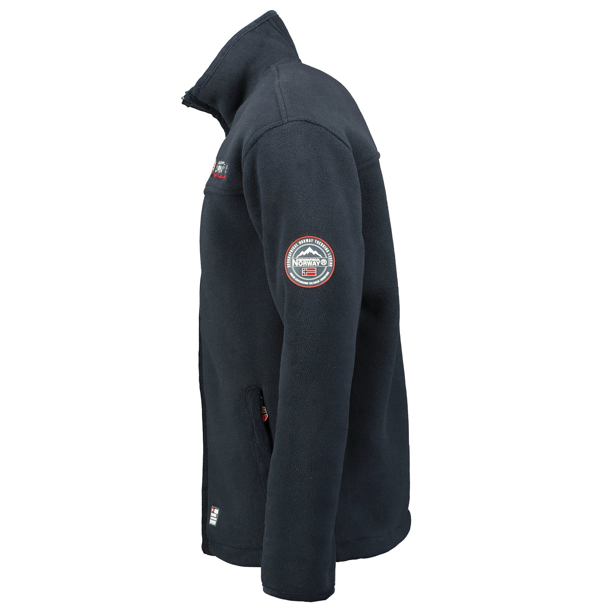 Geographical Norway Fleecejacke Herren Outdoor Teddyfell Futter Jacke Fleece Warm Fleece Winter (1-St) mit stehkragen – Bild 5 von 5