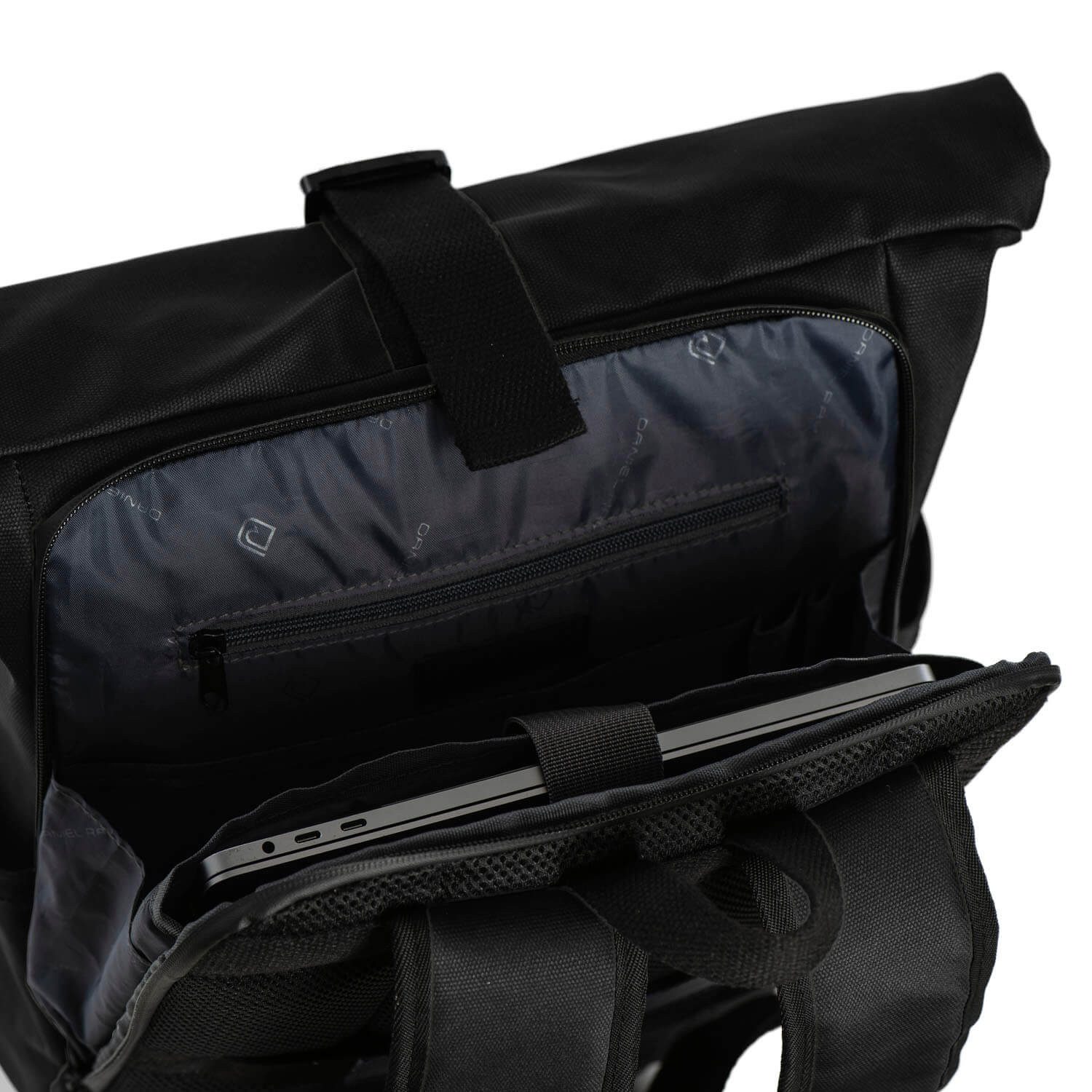 Daniel Ray Rucksack, Rolltop-Rucksack Wangaratta gepolstert mit großem Organizer-Fach