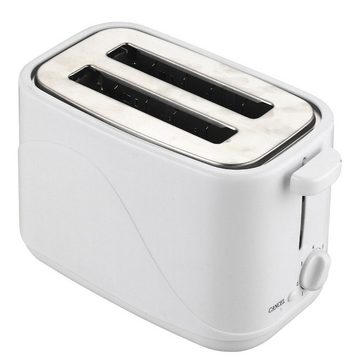 SLABO Toaster Automatik Toaster mit Brötchenaufsatz, 7 Bräunungsstufen, 700W