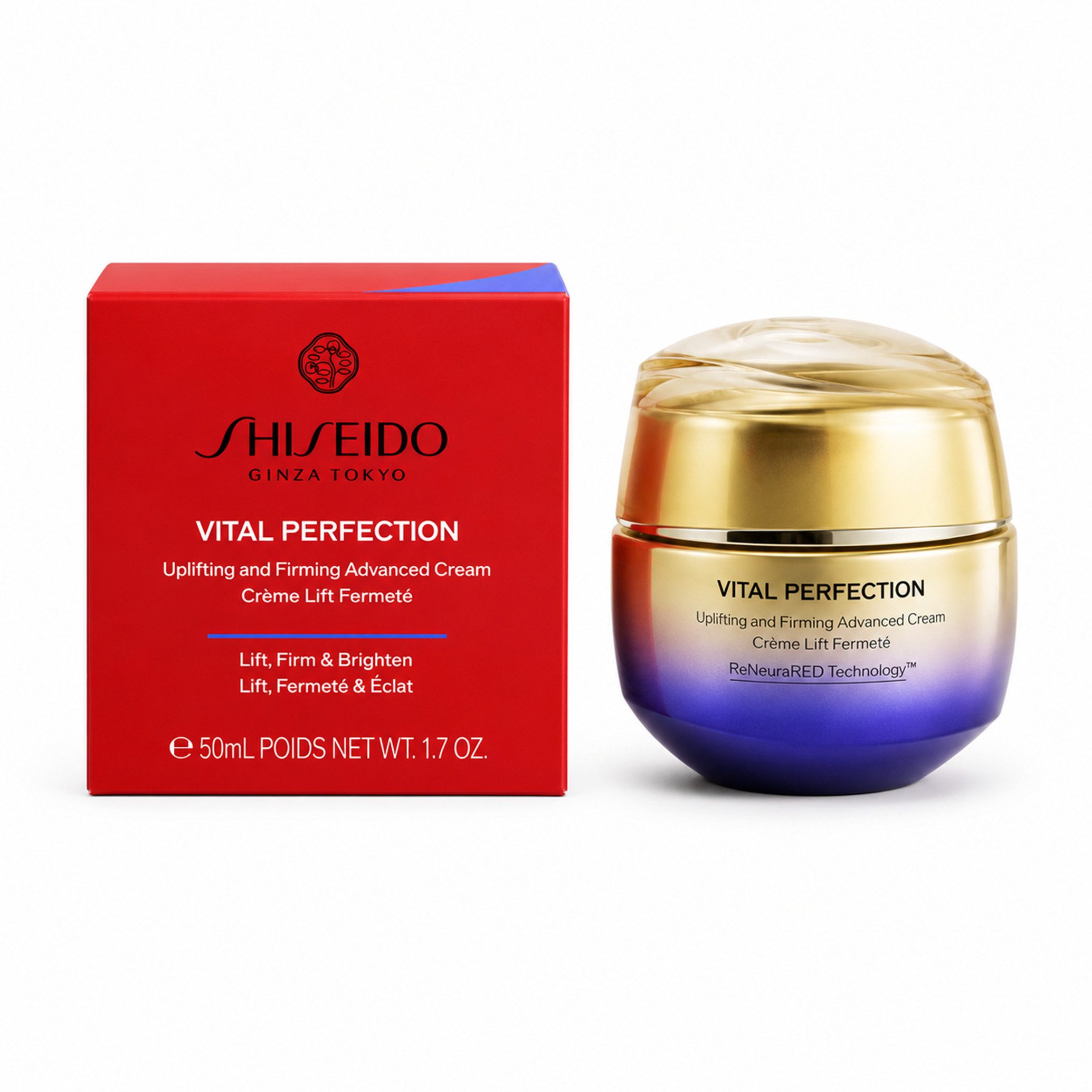 SHISEIDO Gesichtsgel Shiseido Ginza Tokyo Vital Perfection Creme 50ml