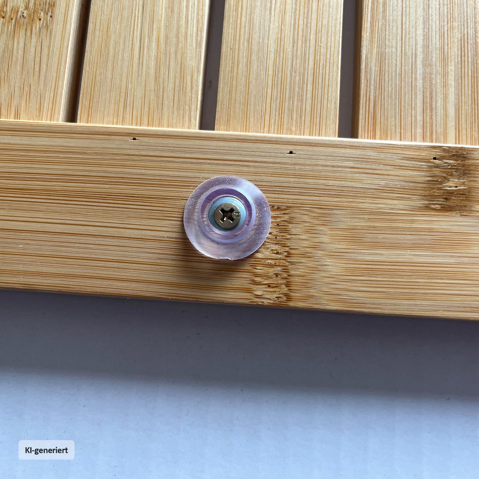 HTI-Living Badematte Bambusmatte Antirutschmatte, Höhe 3.5 mm, 1 Badematte, fußbodenheizungsgeeignet, Holz, rechteckig, Badvorleger Badematte – Bild 4 von 5
