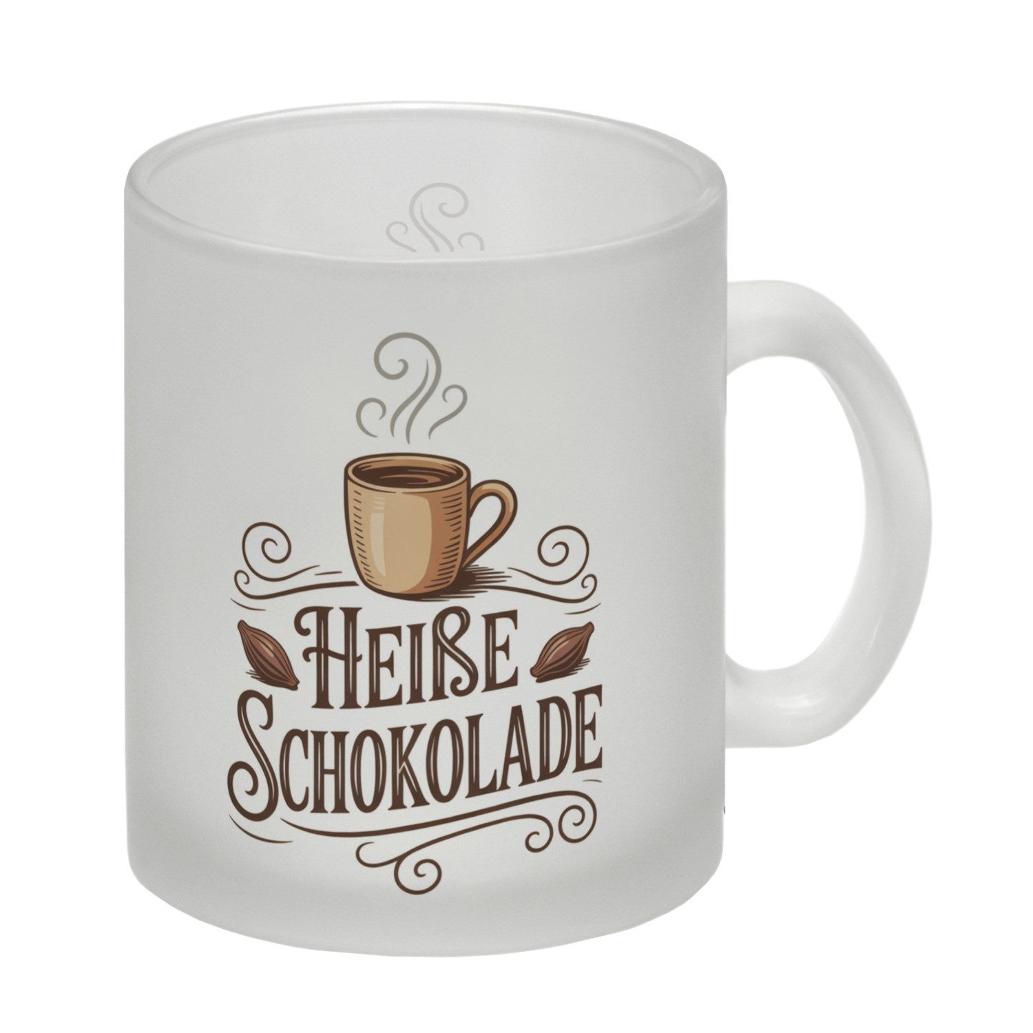 speecheese Tasse Heiße Schokolade Glas Tasse mit Vintage Tasse