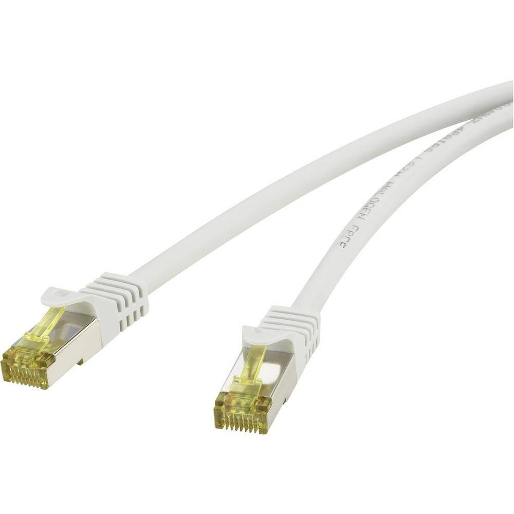 Renkforce CAT6A (mit (0.50 cm) CAT7 LAN-Kabel, 0.5 Netzwerkkabel Rohkabel) S/FTP