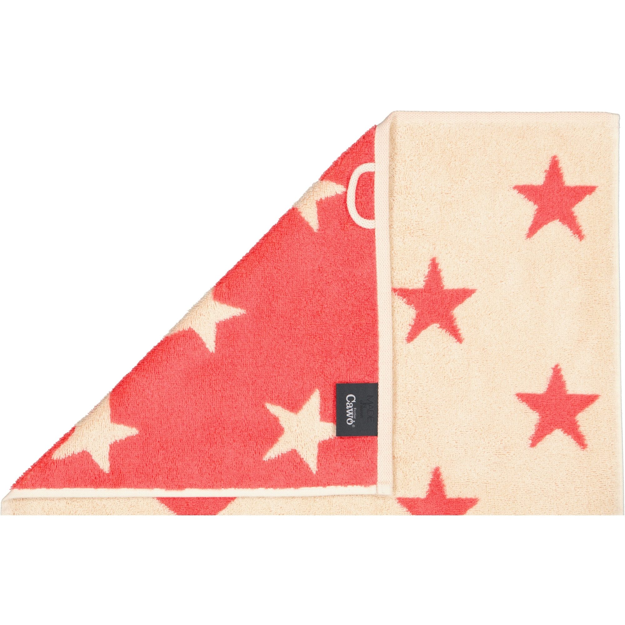 Cawö Handtücher NEW STARS Sterne groß 6260, 100% Baumwolle (1-St)