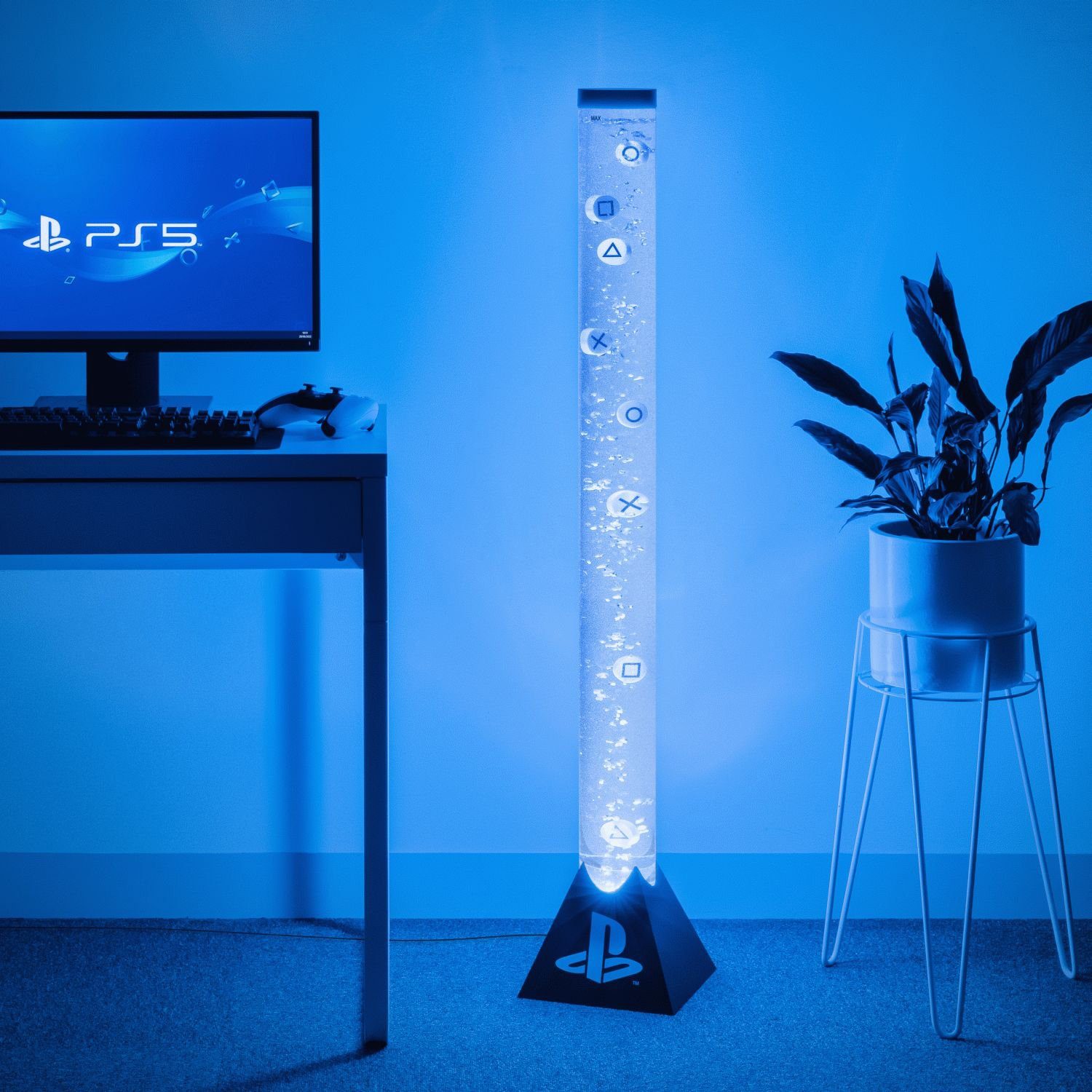 Lampe Wassersäule XL Playstation Stehlampe Flow Playstation