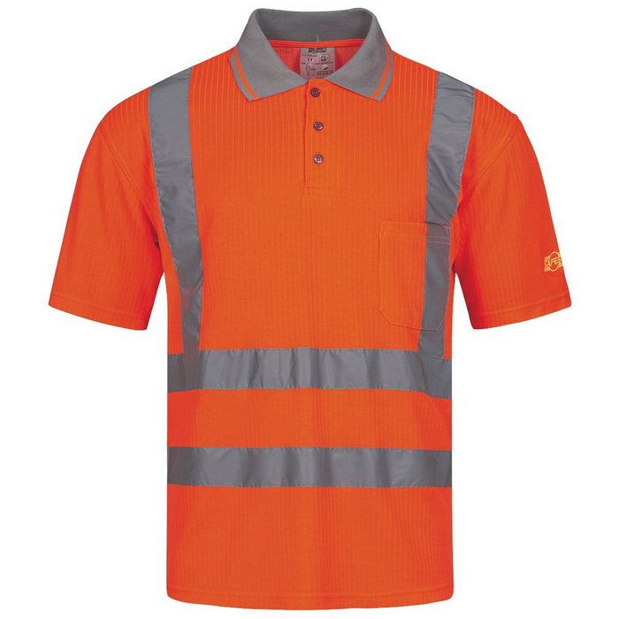 Safestyle Poloshirt Warnschutz Polo-Shirt Carlos orange