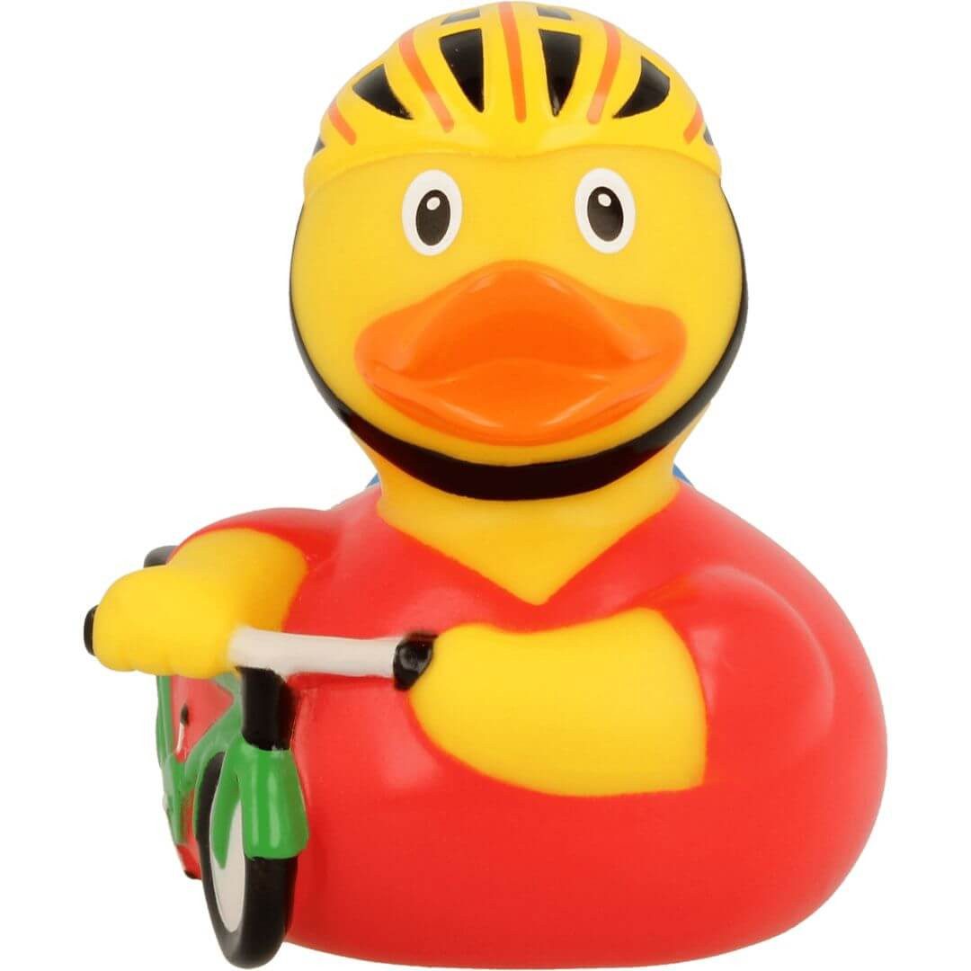 Lilalu Wasserspielzeug Badeente Radfahrer