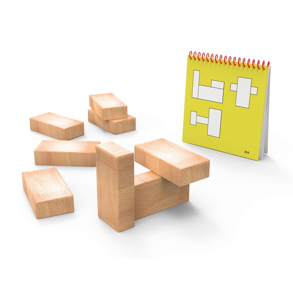 Nikitin Lernspielzeug Lernspiel Bausteine, Trainiert das räumliche Vorstellungsvermögen