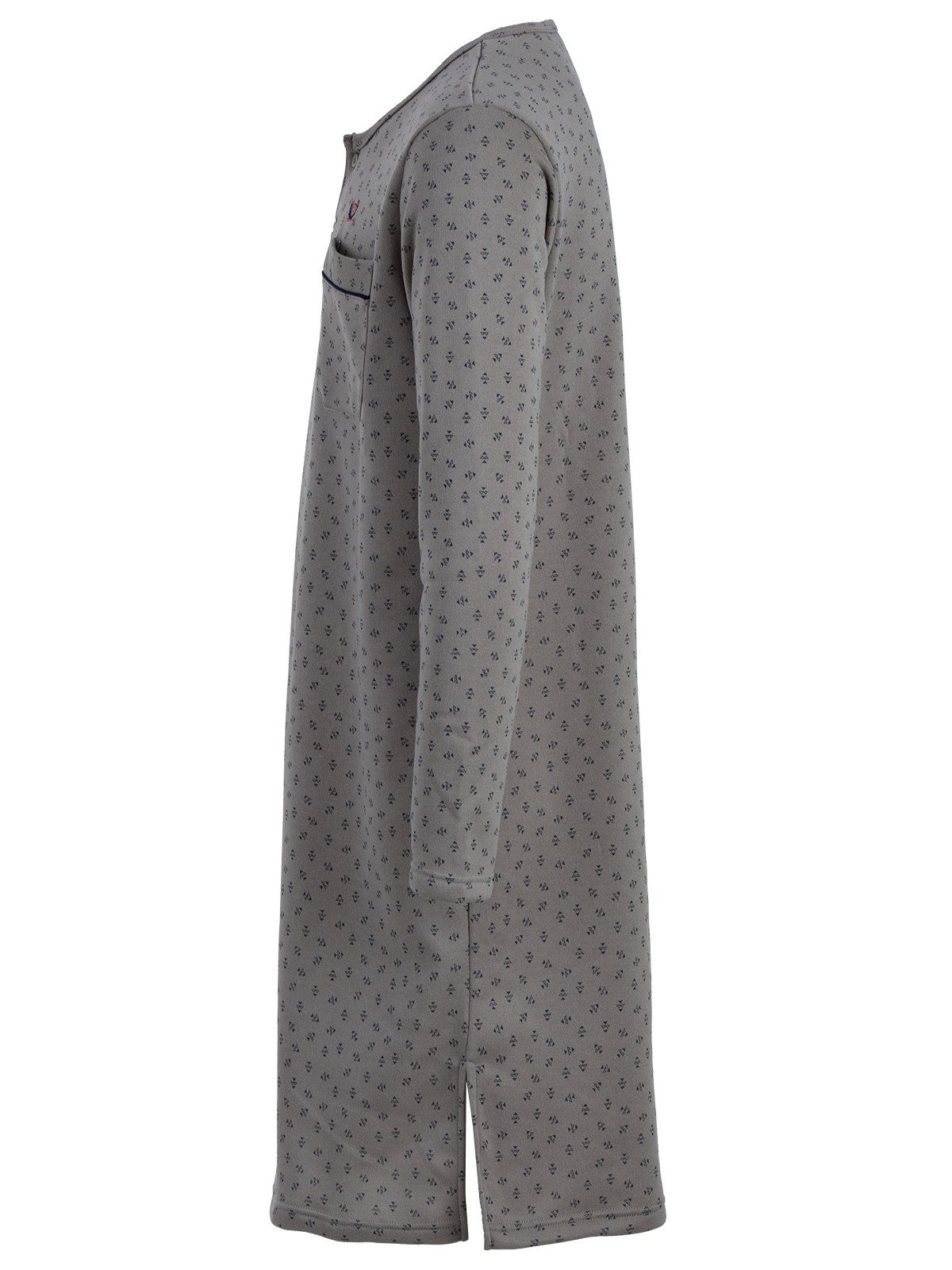 Henry Terre Nachthemd Thermo Nachthemd - Triangles günstig online kaufen