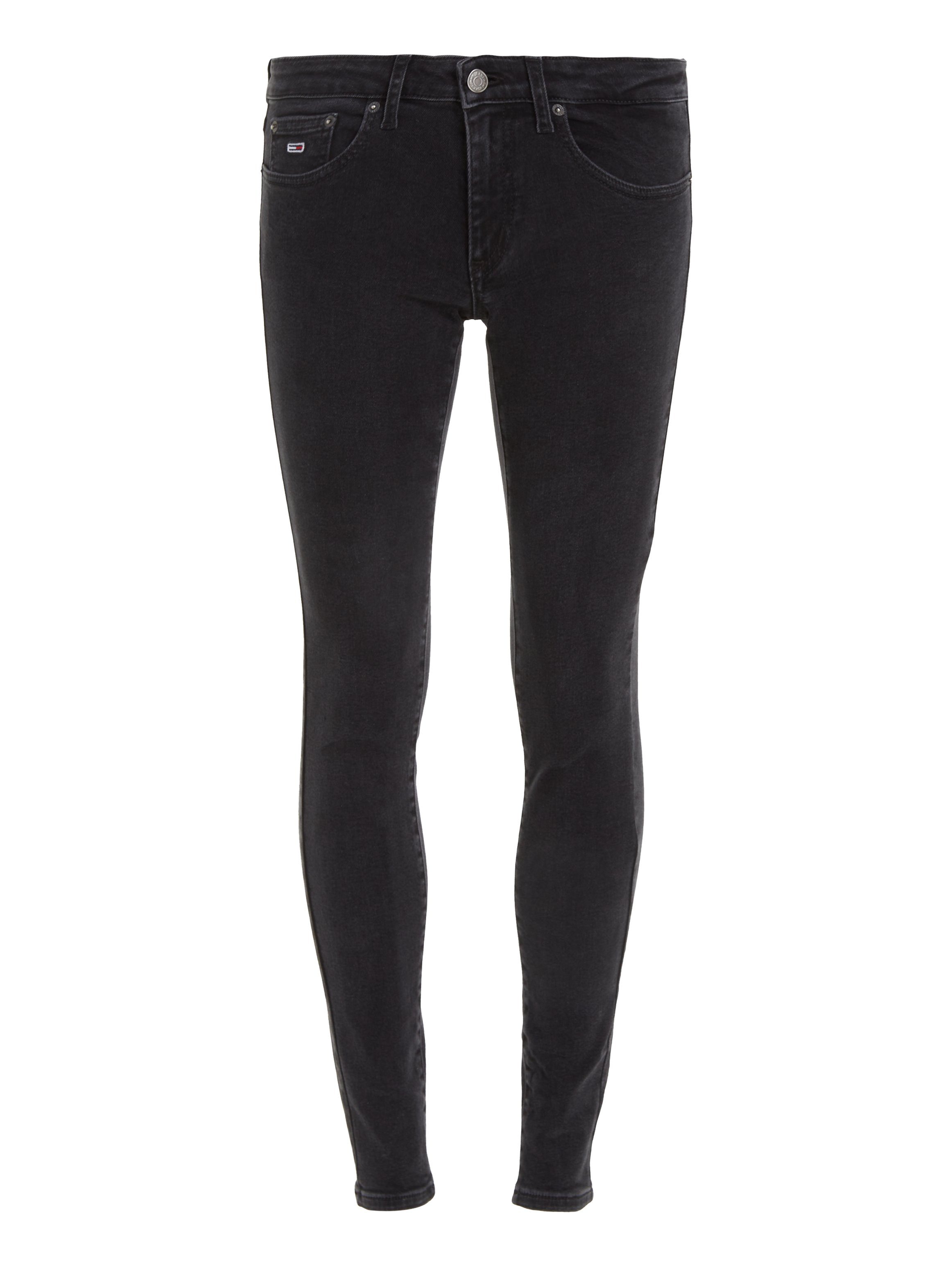 Faded-Out Effekten Skinny-fit-Jeans mit Tommy black3 Jeans