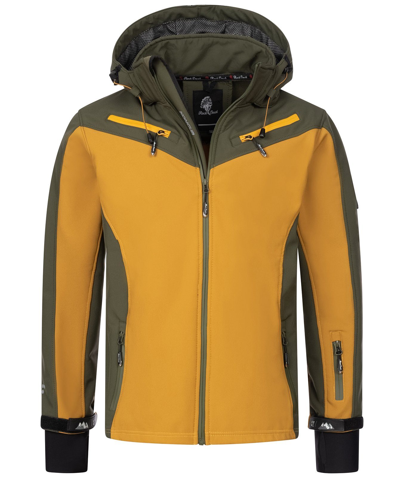 Rock Creek Softshelljacke Herren Softshelljacke Wanderjacke günstig online kaufen