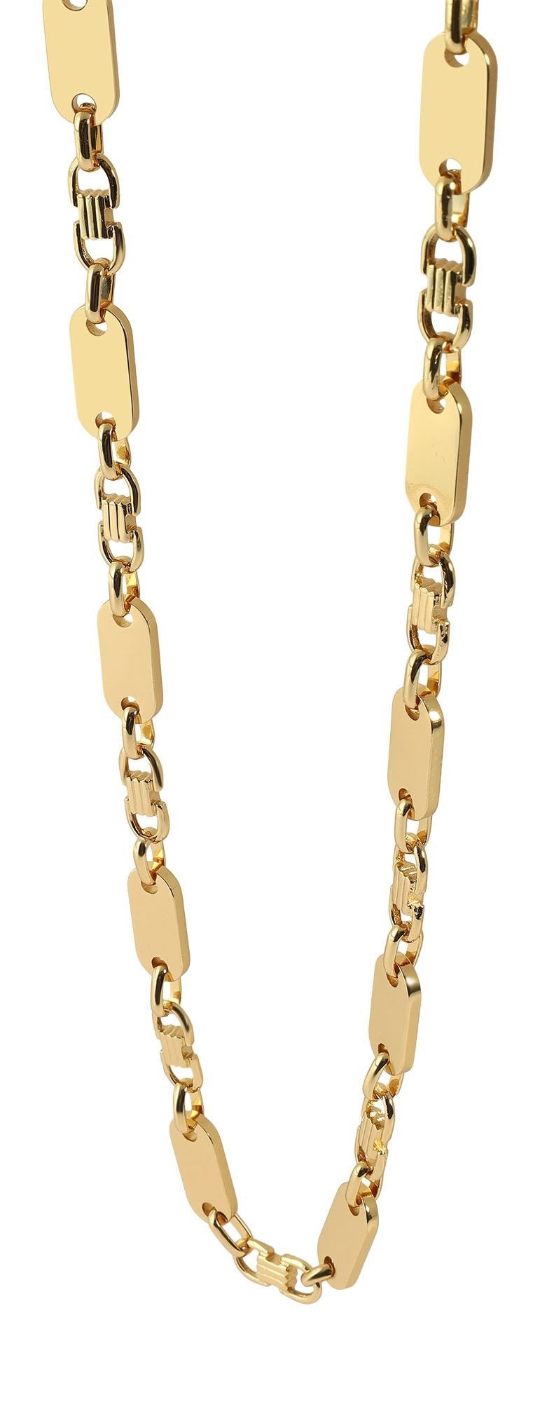 AKZENT Edelstahlkette Benja Edelstahl Plattenkette, gravurfähig, wasserfest günstig online kaufen