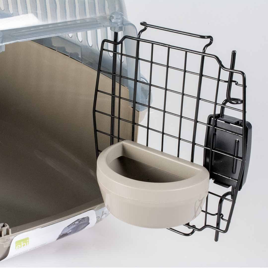 EBI Tiertransportbox EBI Transportbox Adventurer - transparent/grau Maße / max. Gewicht: