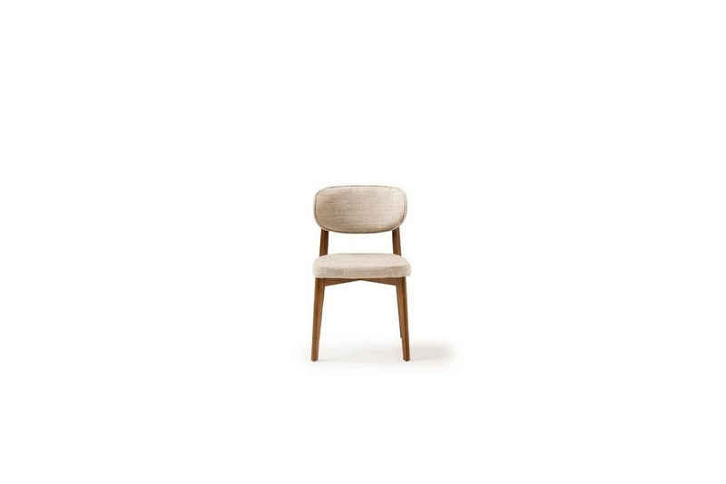 JVmoebel Polsterstuhl Komplette 6x Stühle Esszimmerstühle Küchenstühle Beige (6 St), Made in Europa