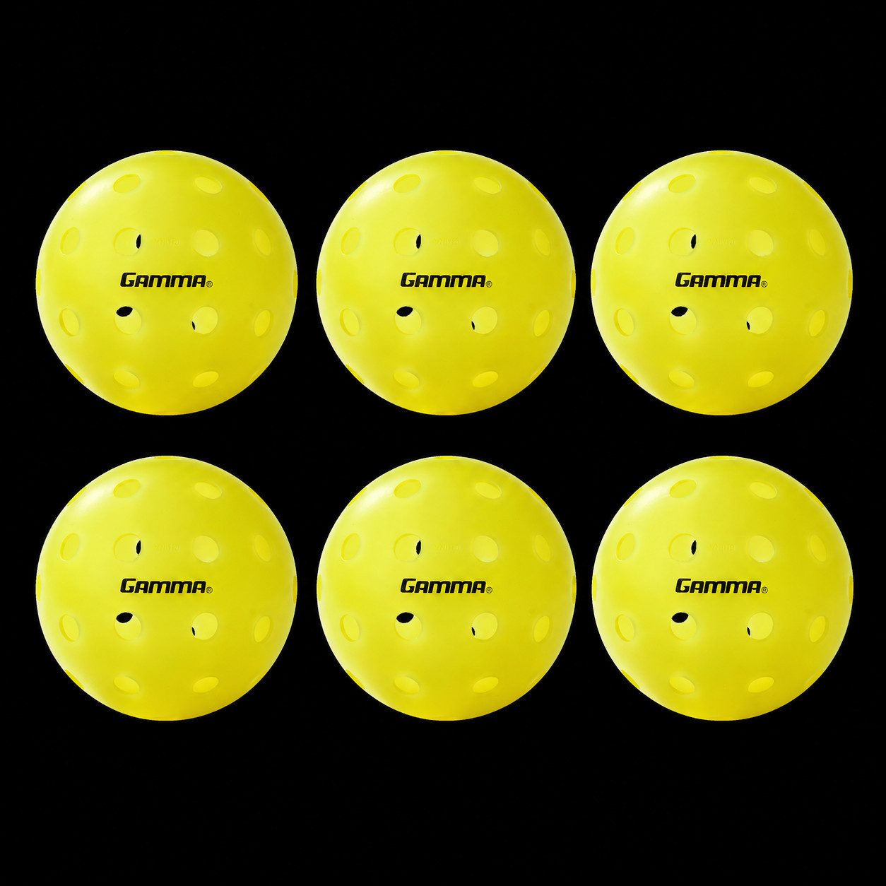 Charlsten Pickleball Gamma Photon Outdoor Pickleball Set – 6 Bälle
