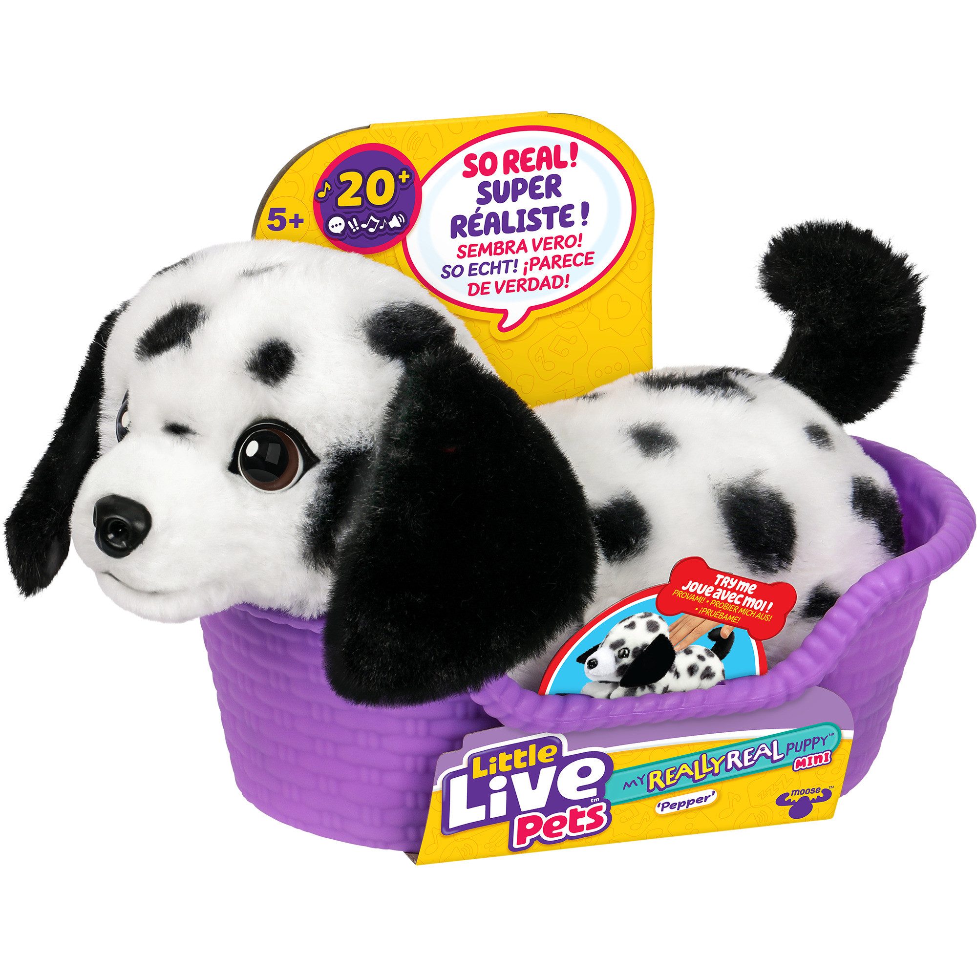 Moose Toys Spielfigur Moose Toys Little Live Pets My Really Real S2