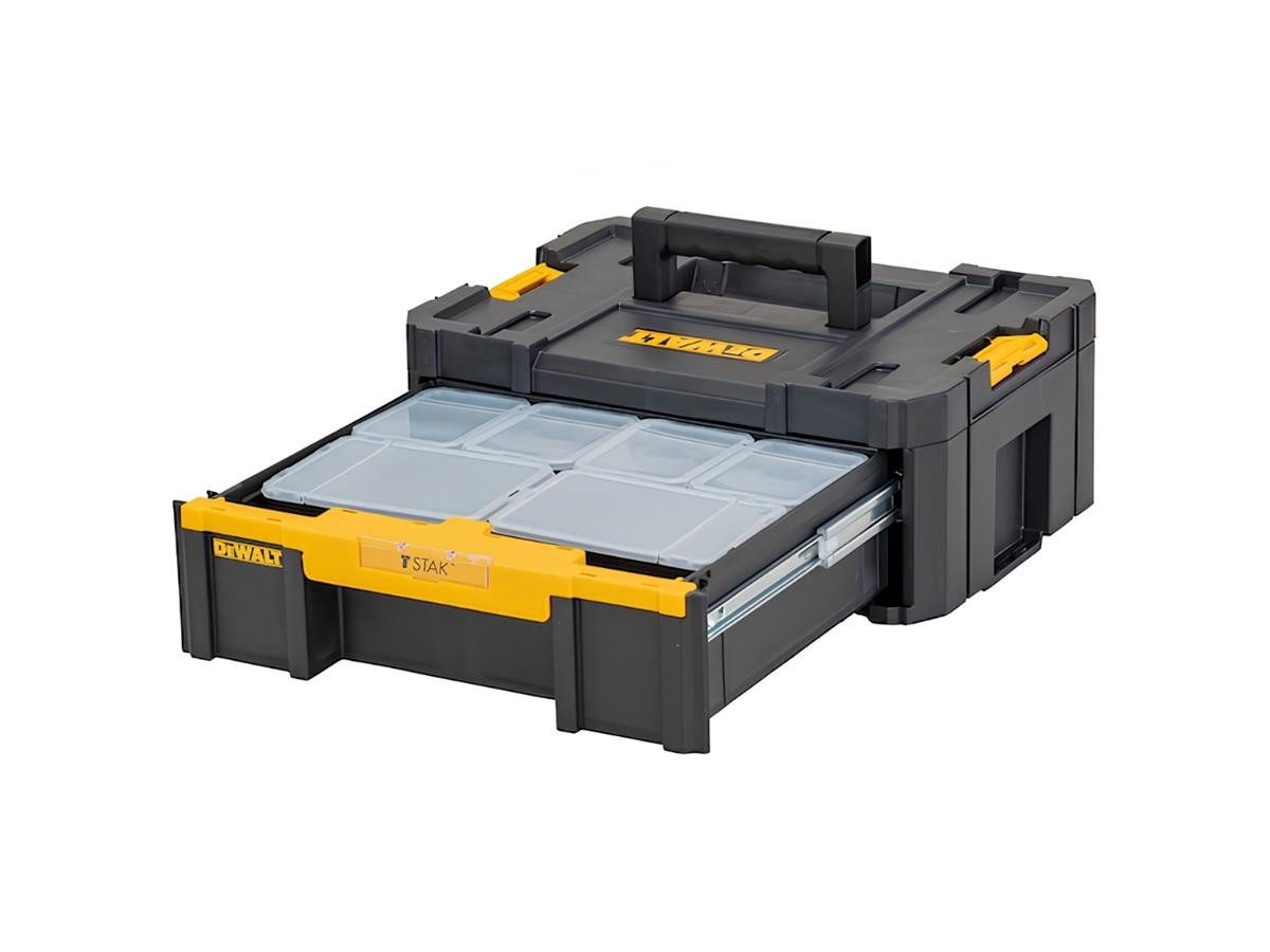 DeWalt Werkzeugbox TSTAK System DW, Box III (7 St), inkl. 6 herausnehmbaren Insetboxen