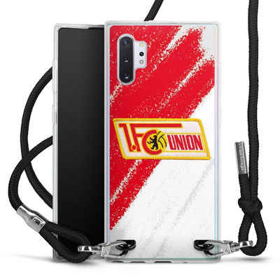 DeinDesign Handyhülle Offizielles Lizenzprodukt 1. FC Union Berlin Logo, Samsung Galaxy Note 10 Plus Handykette Hülle mit Band Cover mit Kette