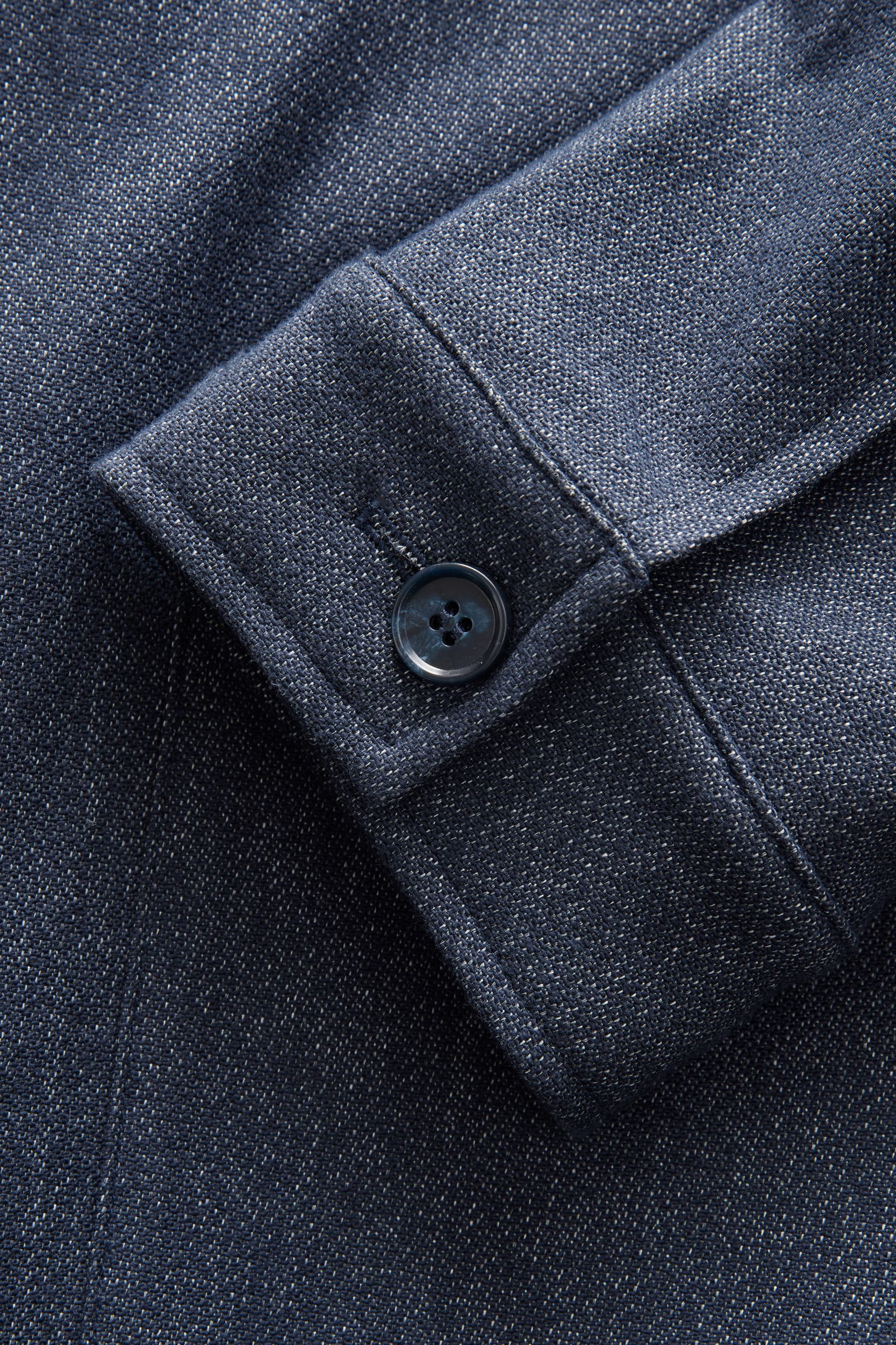 Next Hemdjacke EDIT Hemdjacke im Jeans-Look (1-St)