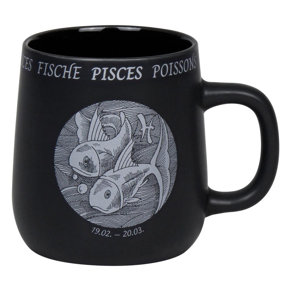 Könitz Becher Sternzeichen Fische, 395 ml, New Bone