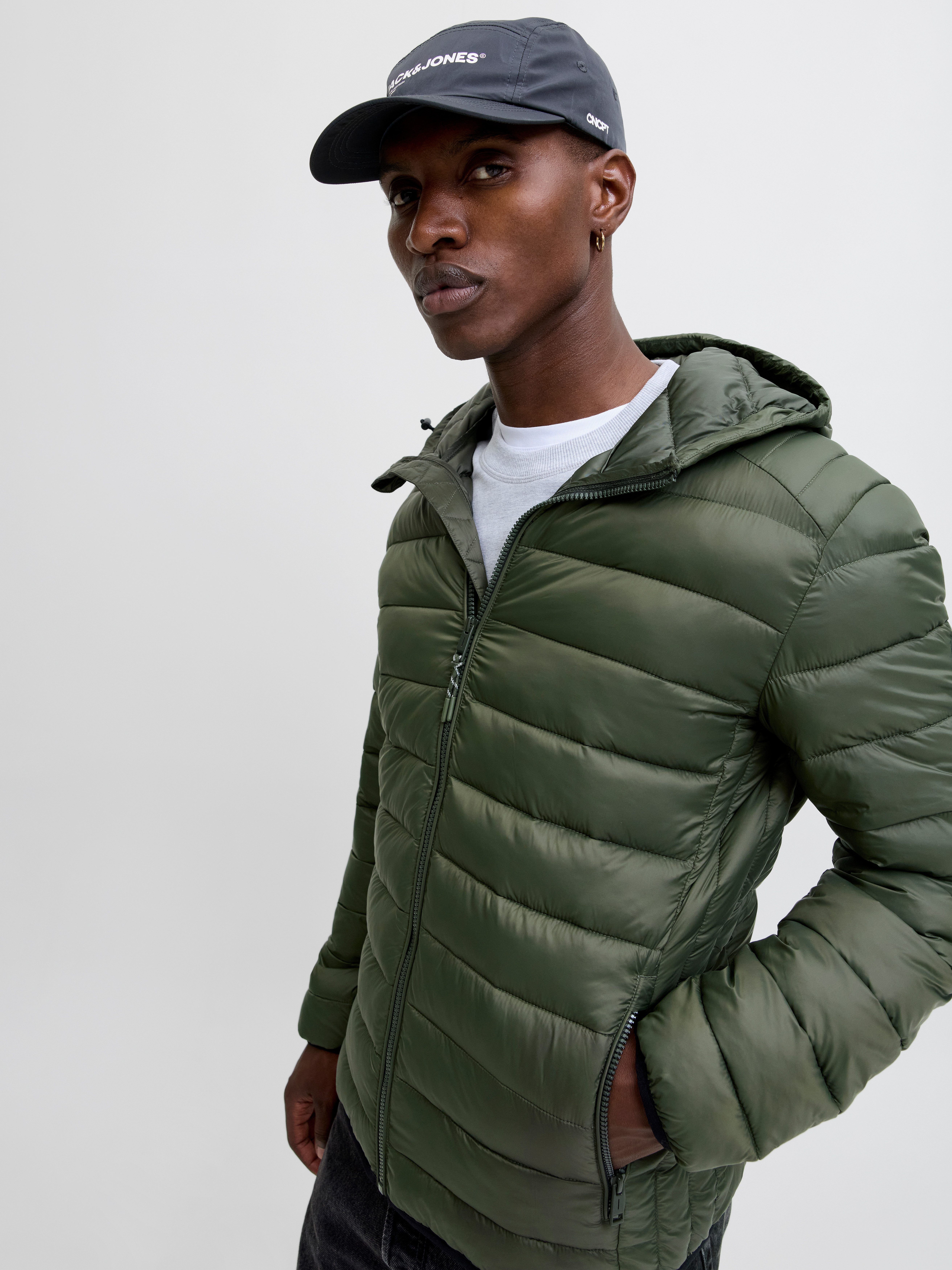 Jack & Jones Steppjacke JJEBRADLEY LIGHT PUFFER HOOD NOOS günstig online kaufen