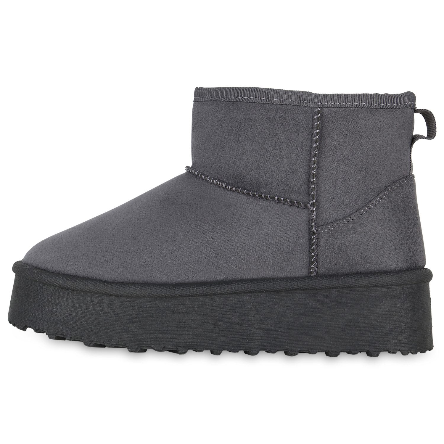 VAN HILL 840765 Winterstiefelette Damen Warm Gefütterte Winter Boots Profil günstig online kaufen
