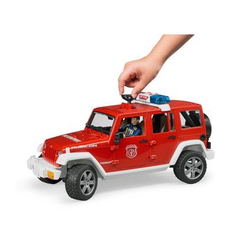 Bruder® Spielzeug-Feuerwehr Jeep Wrangler Unlimited Rubicon Feuerwehrfahrzeug