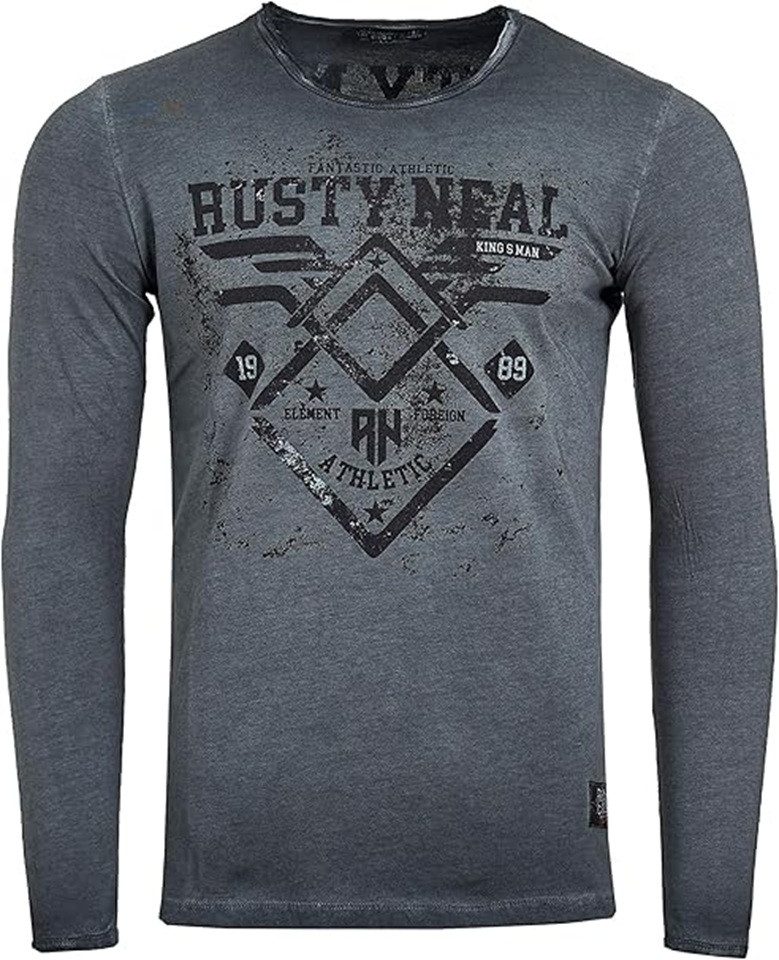 Rusty Neal Langarmshirt günstig online kaufen