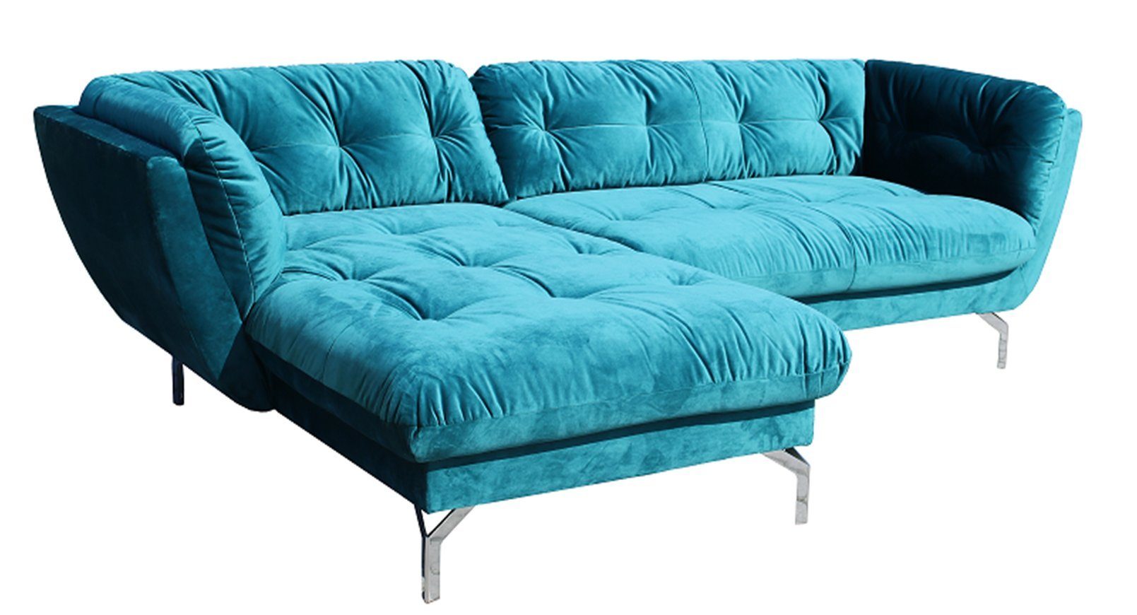 JVmoebel Sofa Couch Made Couchen Form Design Textil in Neu, L Europe Polster Ecksofa Sofa