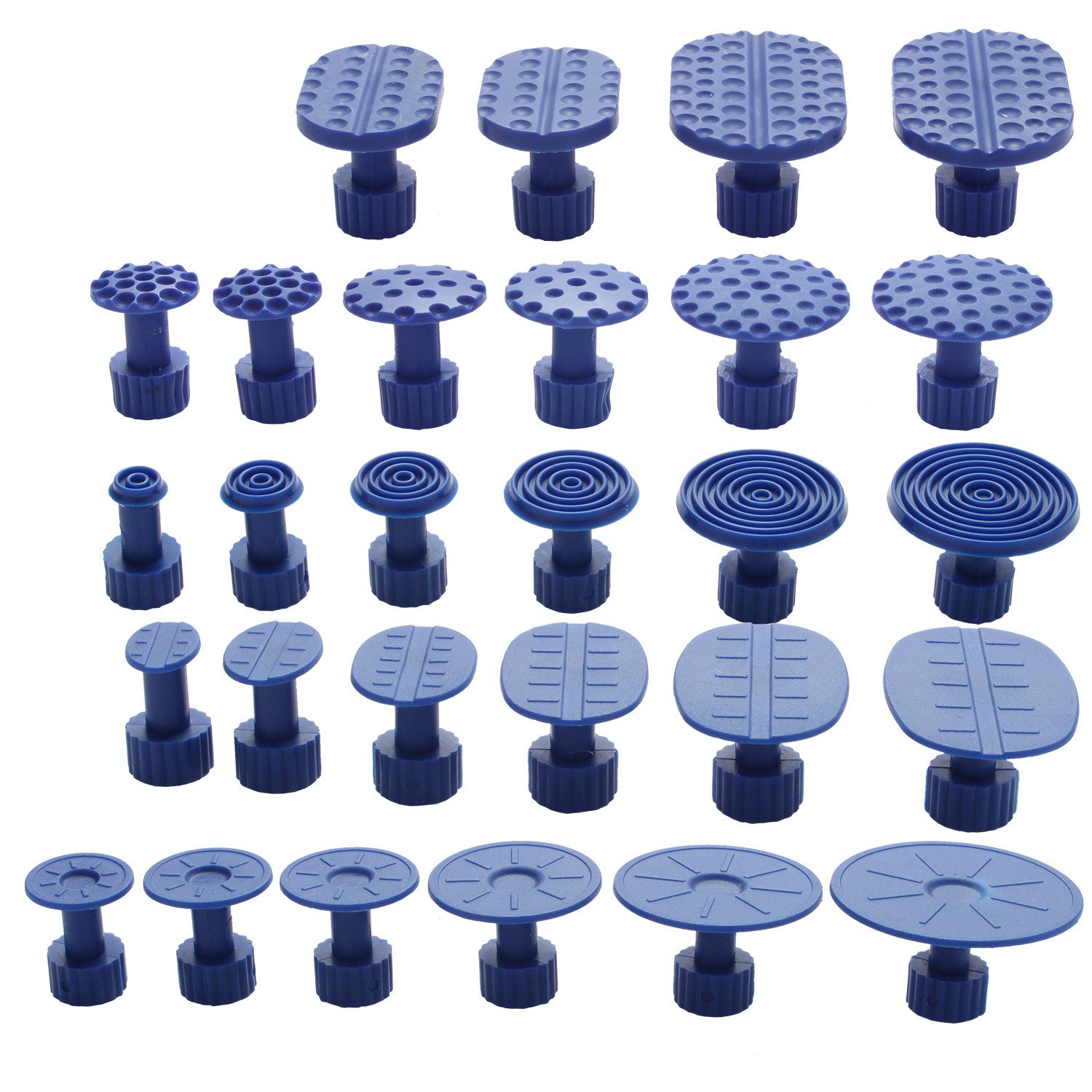 Clanmacy Multitool 48x Ausbeulwerkzeug Puller Beulen Fahrzeug Dellen Reparatur Set Auto, (48 St)