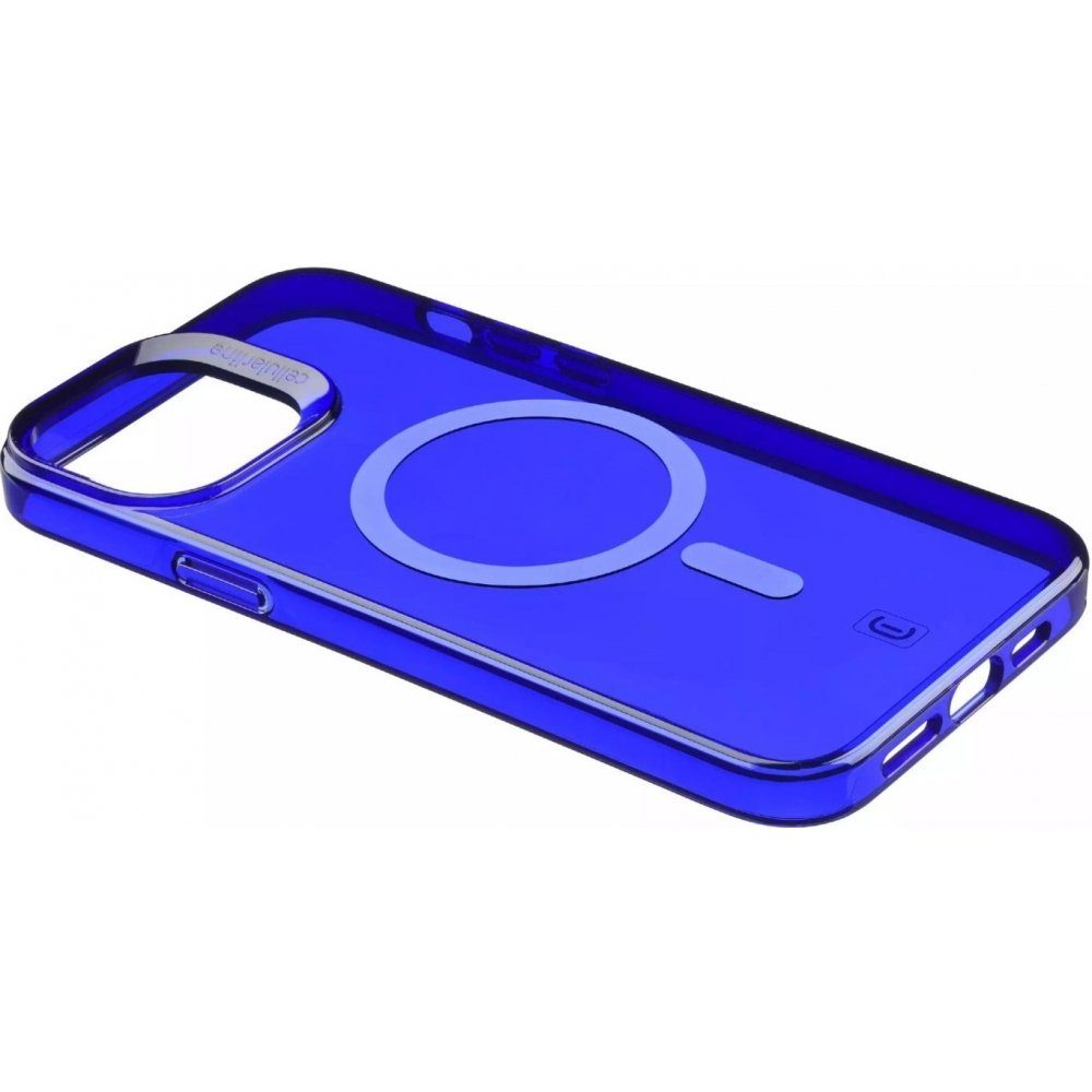 Cellularline Handyhülle »Gloss Mag Apple iPhone 14 - Schutzhülle - blau«