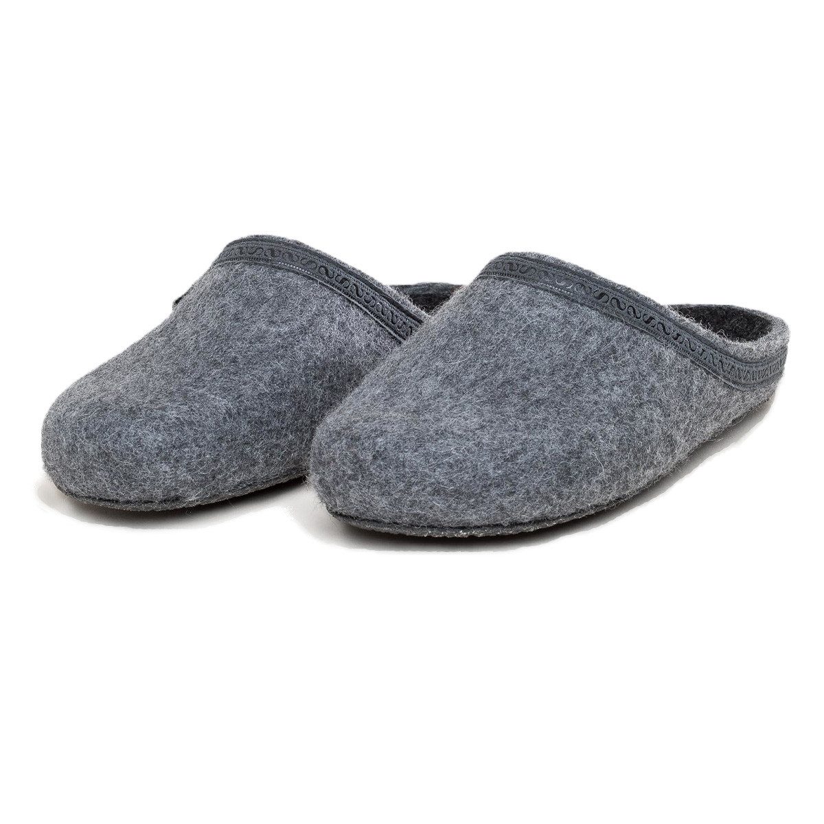 Stegmann Filz Hausschuh (1-tlg) Clogs - Hausschuh mit anatomischer Passform, Rutschfeste Sohle