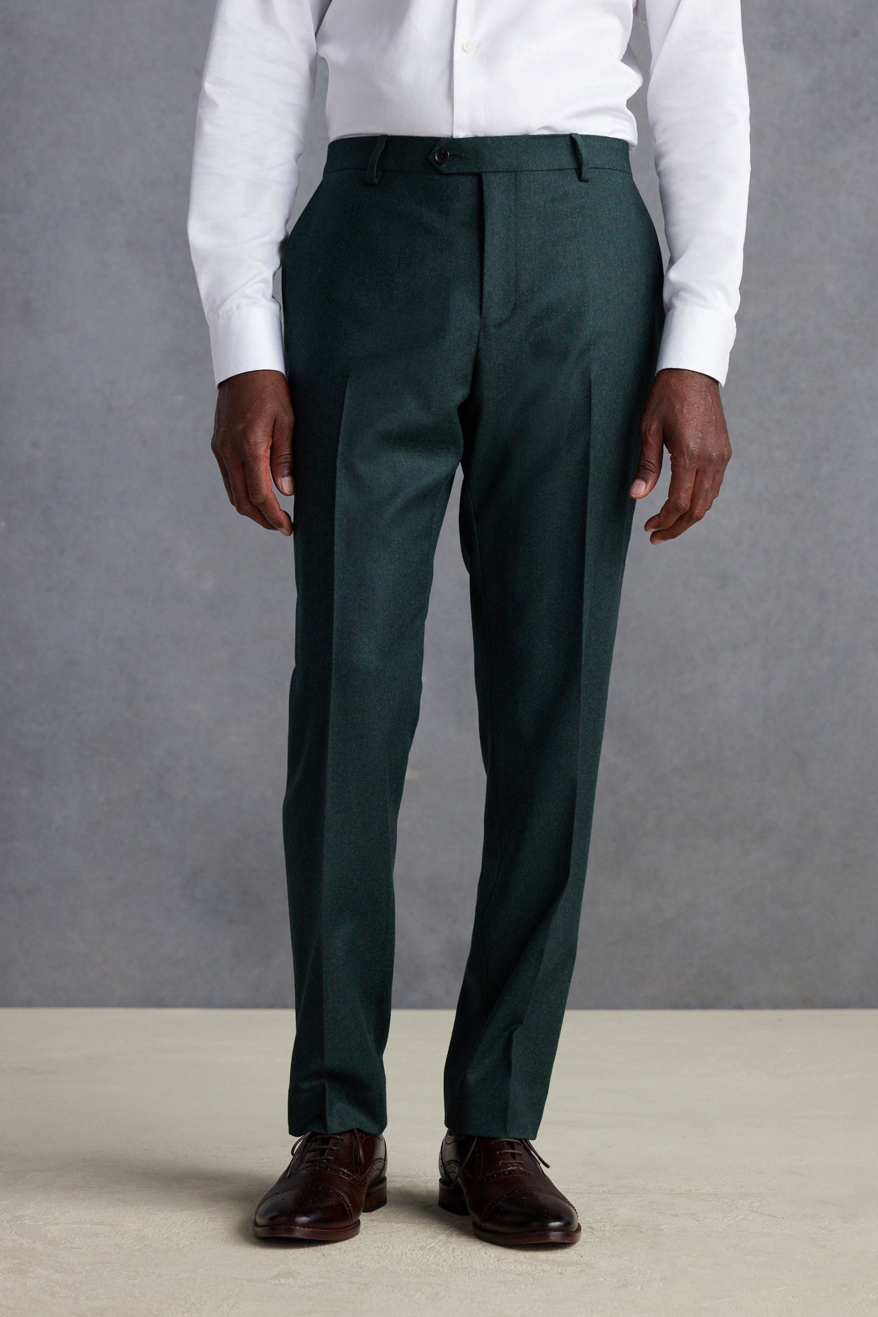 Next Anzughose Signature Zignone Flanellanzug: Hose (1-tlg)