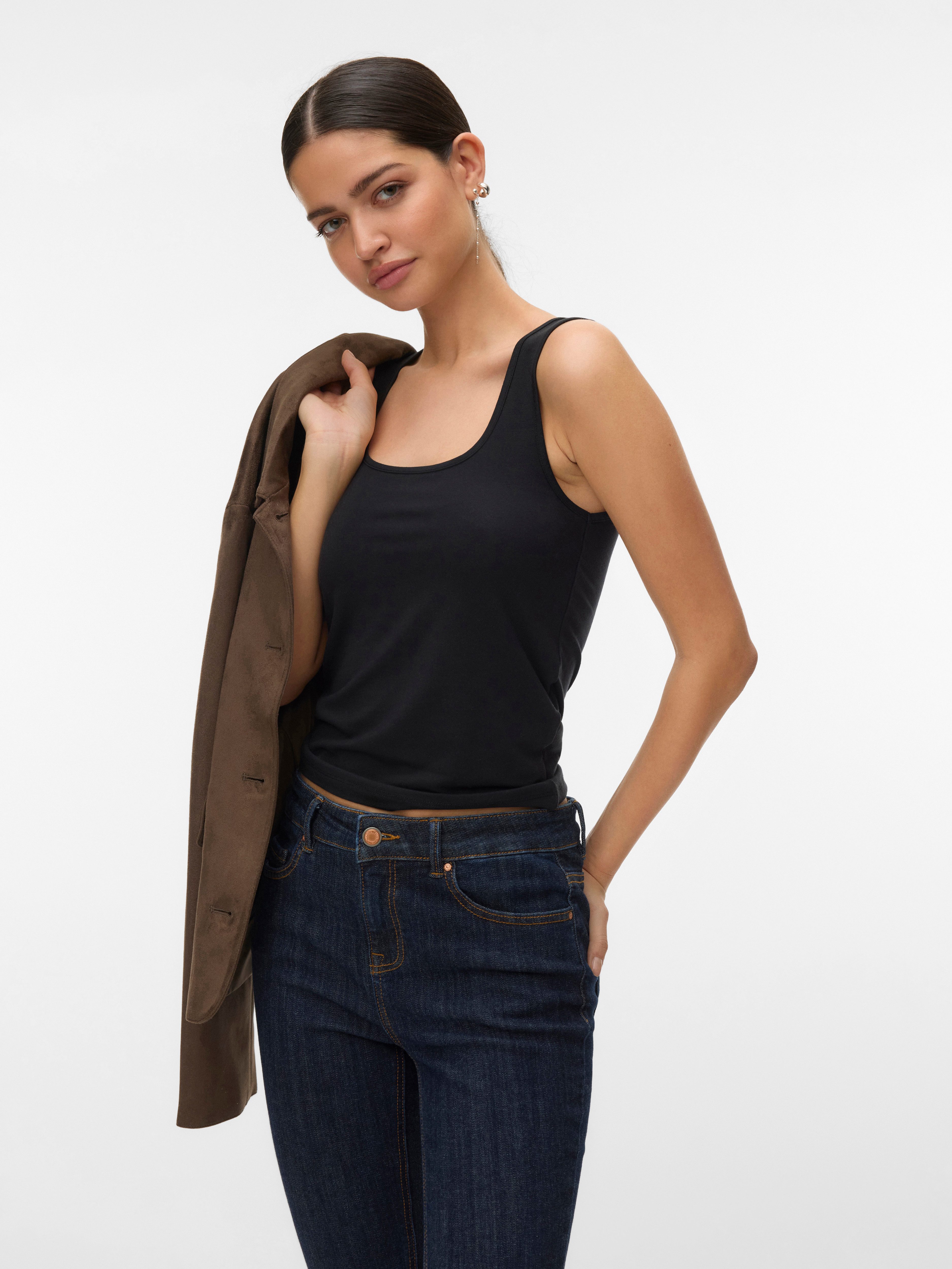 Vero Moda Tanktop VMKYLIE SHORT TANK TOP JRS NOOS