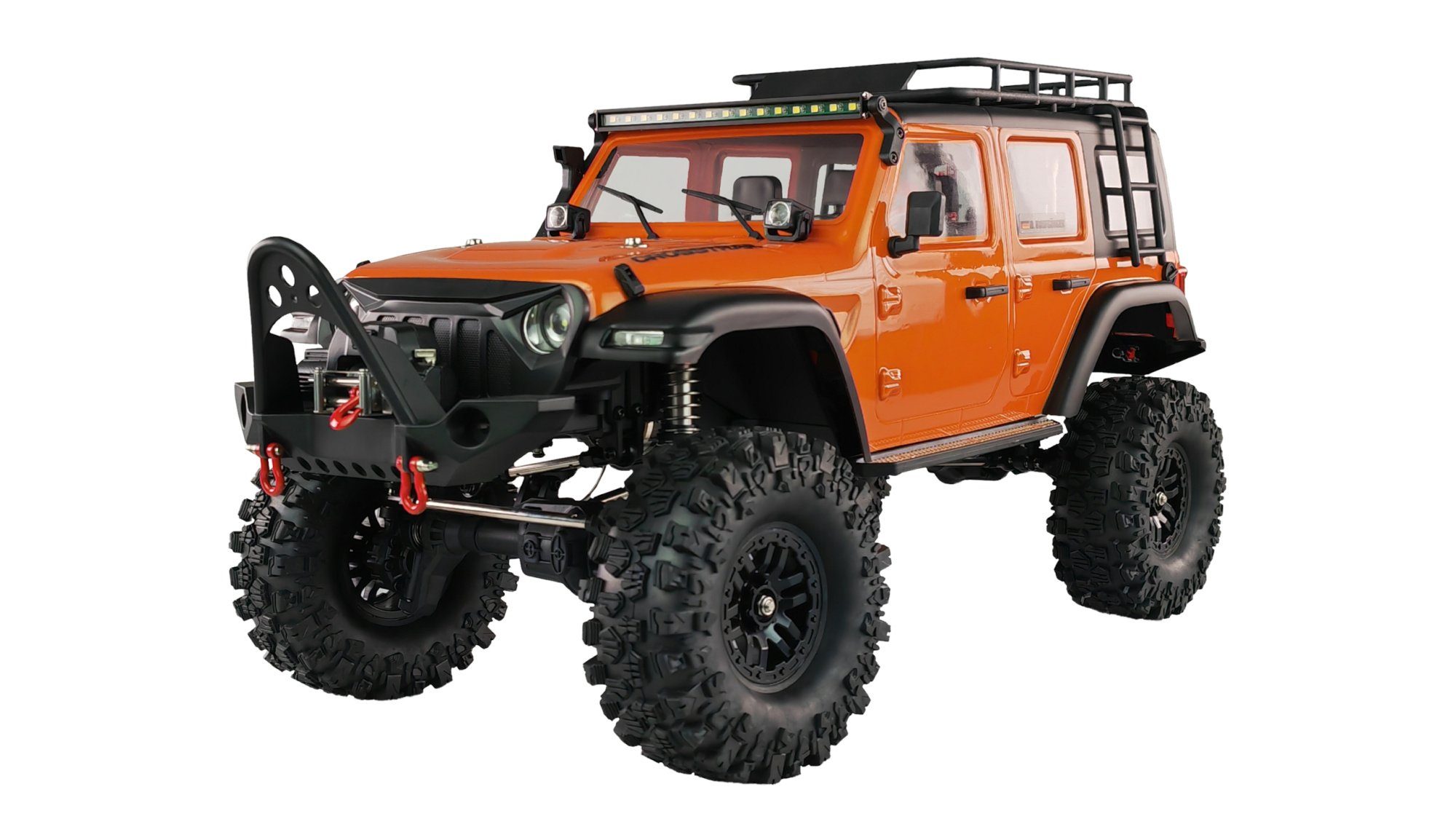 RC-Bagger Amewi AMXRock Crosstrail Crawler 4WD 1:10 ARTR orange-metallic