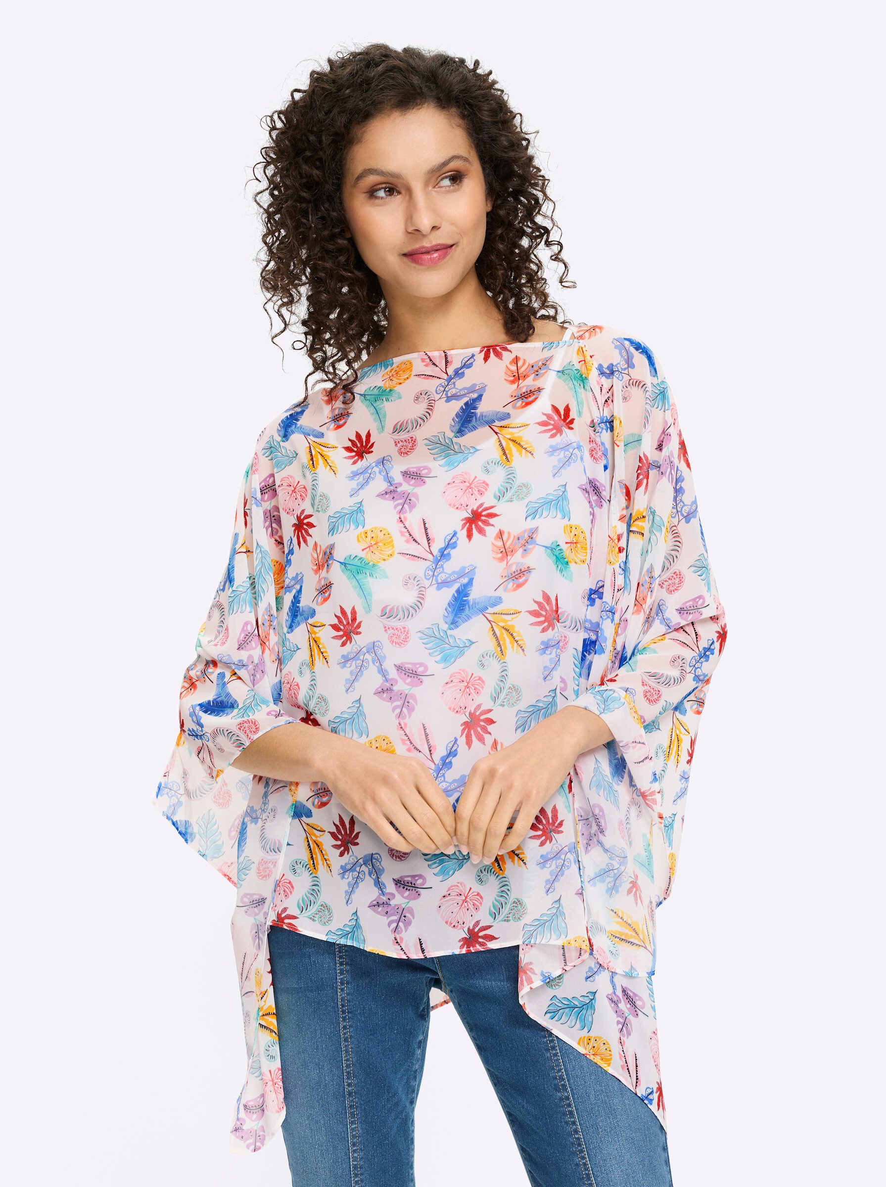 heine Klassische Bluse Tunika .