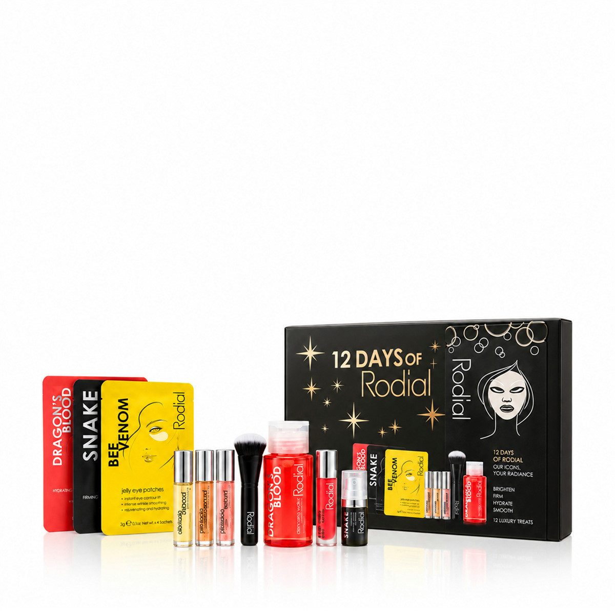 Rodial Duft-Set Snake,Bee Venom,Blush Drops,Concealer,Dragon's Blood,Lip Oil,Snake