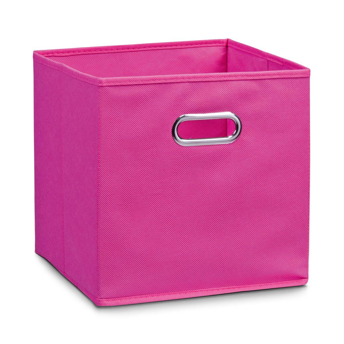 Zeller Present Aufbewahrungsbox, Vlies, pink, 28 x 28 x 28 cm