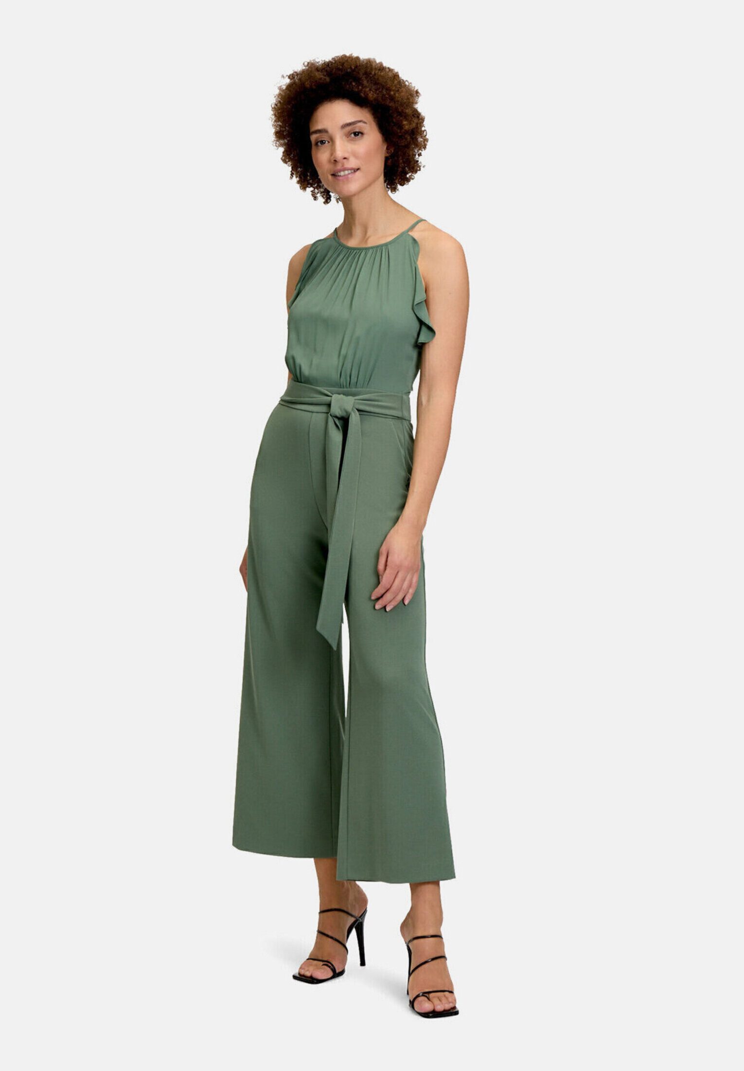 Vera Mont Overall Damen mit Volant (1-tlg) Bindeband
