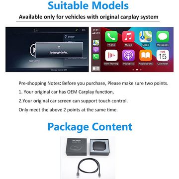 TAFFIO Universal Carplay - Android System AI BOX GPS Media USB Player Apps Navigationsgerät