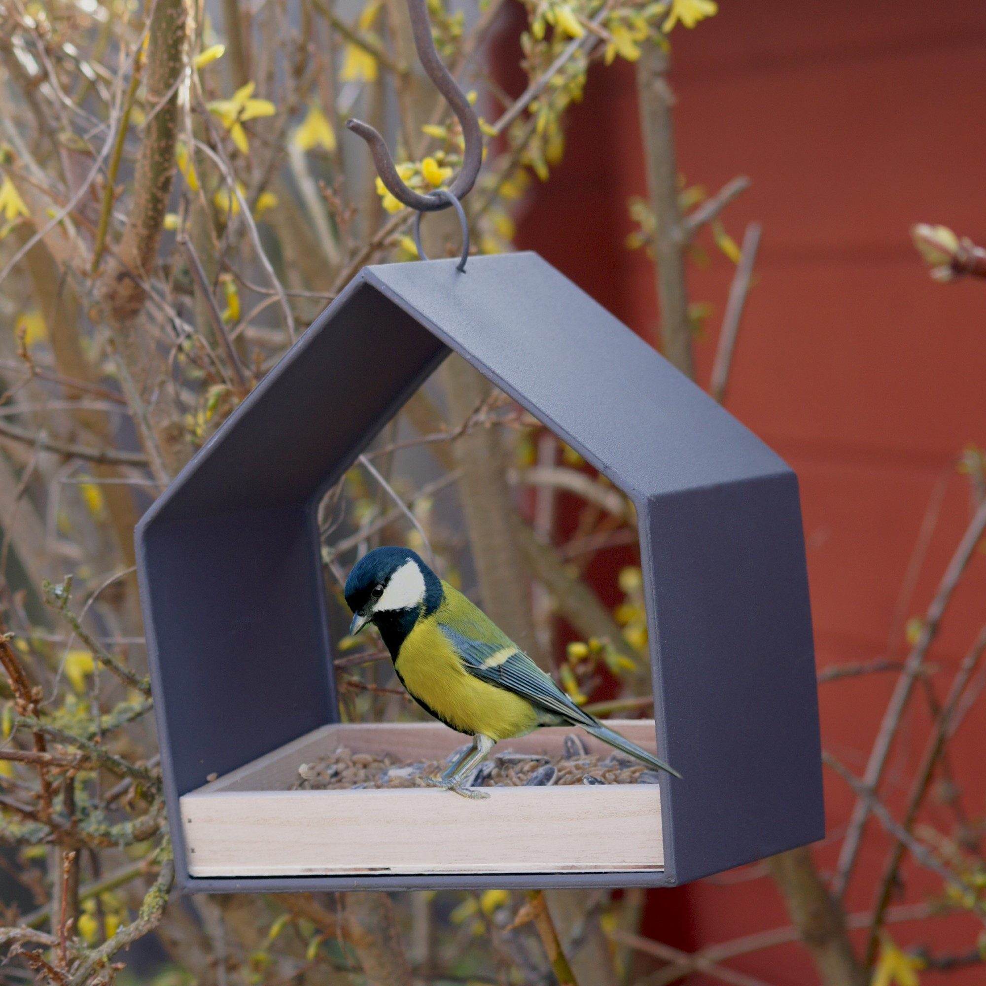 UNUS GARDEN Vogelhaus Futterhaus aus Zink günstig online kaufen
